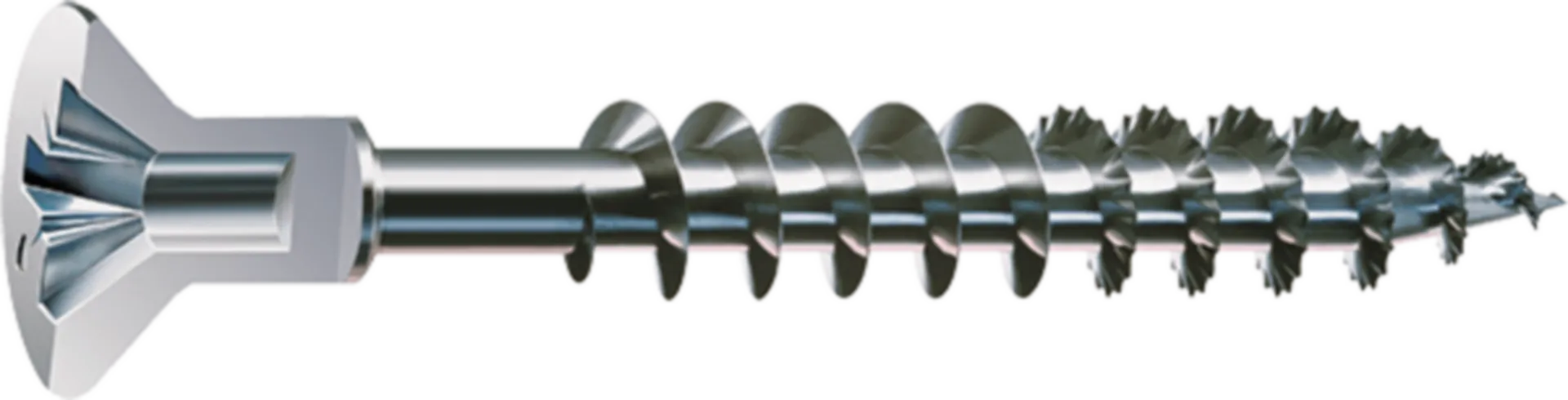 SPAX - S 4.5X25 VIS AGGLO PERFORE ZING. T.F. POZI (1000)