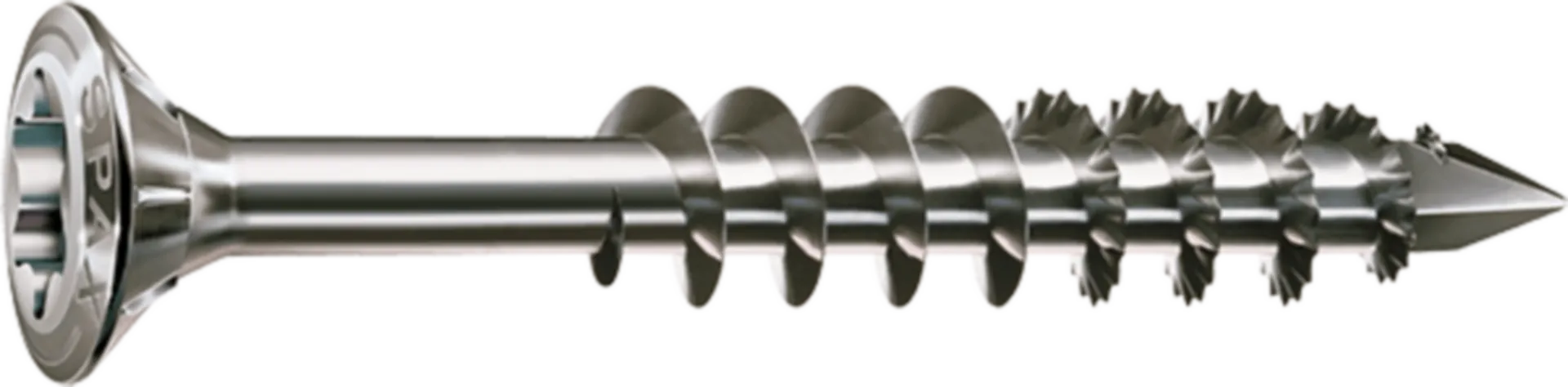 FAÇADEBOUWSCHROEF-5.0X100-BVK- RVS A2-BOORPUNT-SPAX-TORX(100)