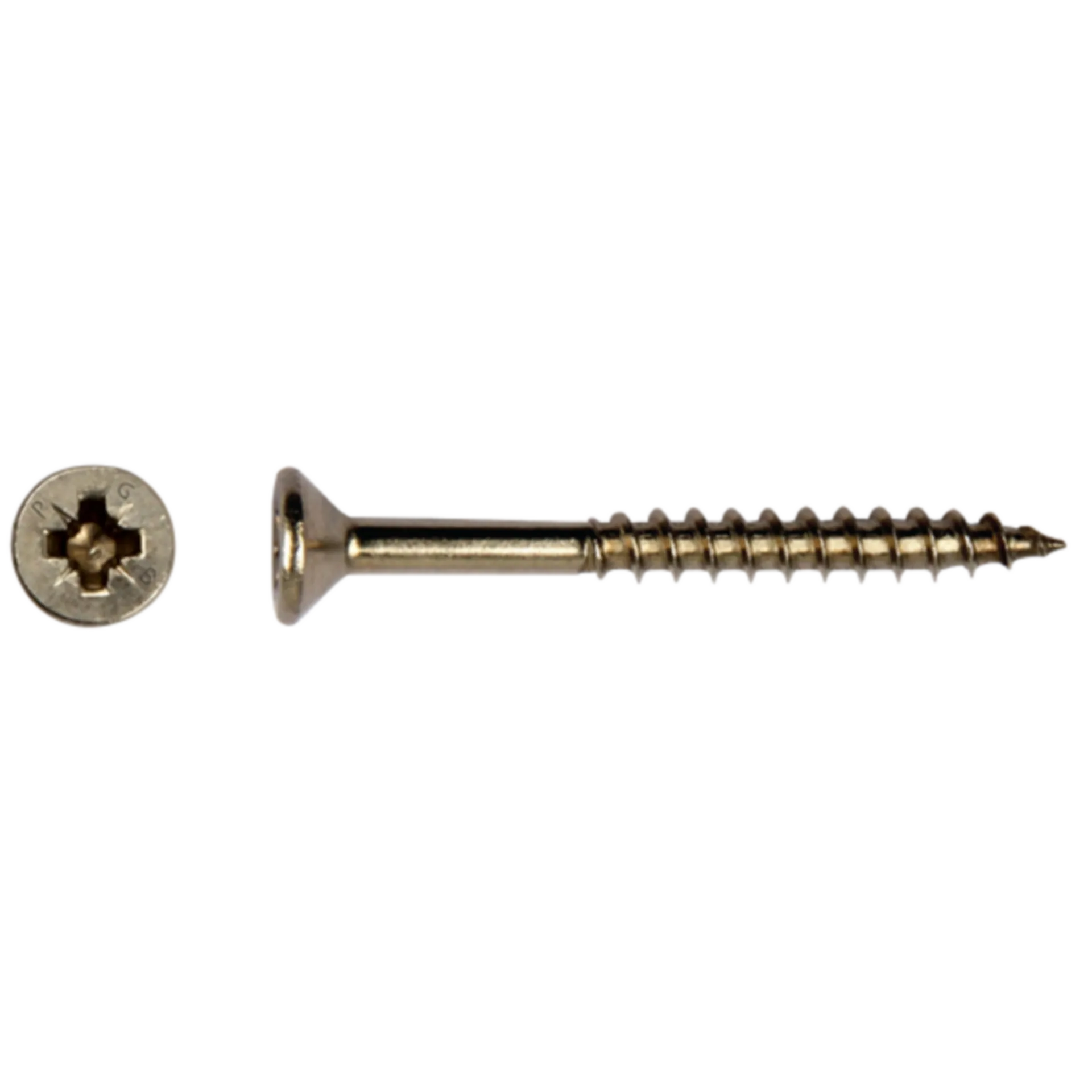 6.0 X 160 MM VK POZI INOX A2  SPAANDERPL.SCHROEF ( 100 )
