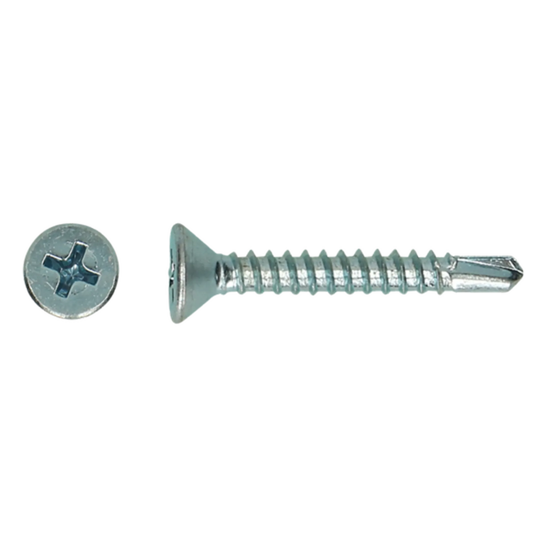 Zelfborende schroef-Eluz-DIN 7504 O/P - verzonken kop - 6,3 x 50 - (200)