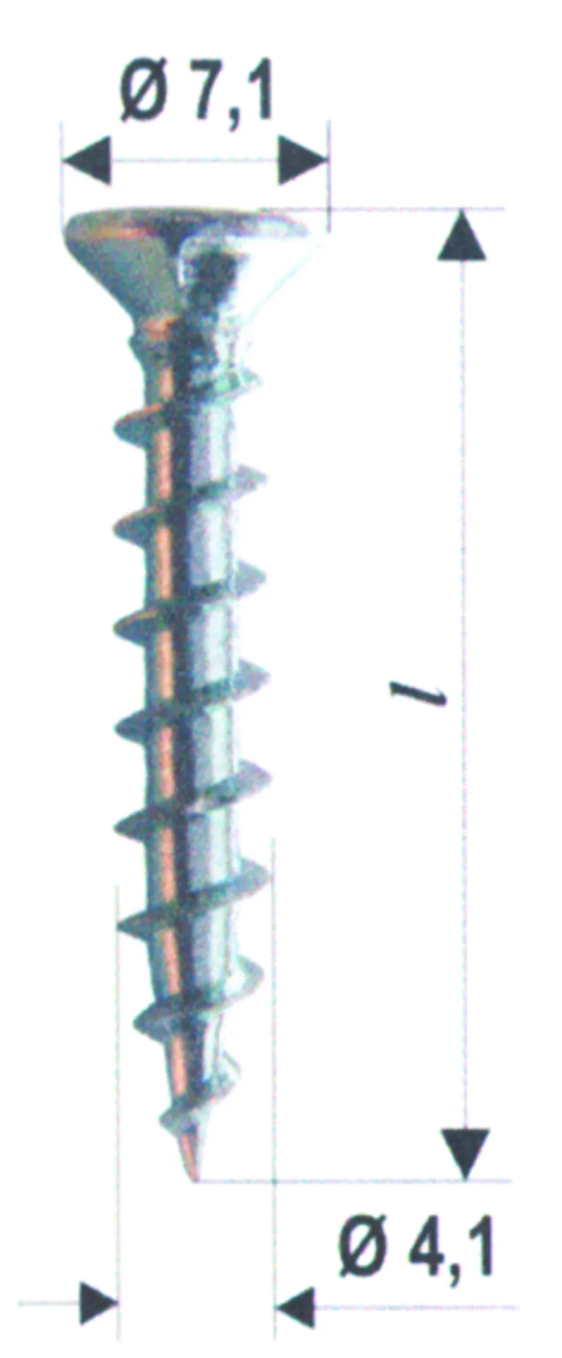 Heicko Beslagschroef SK-H (20 mm, 2000 stuks)