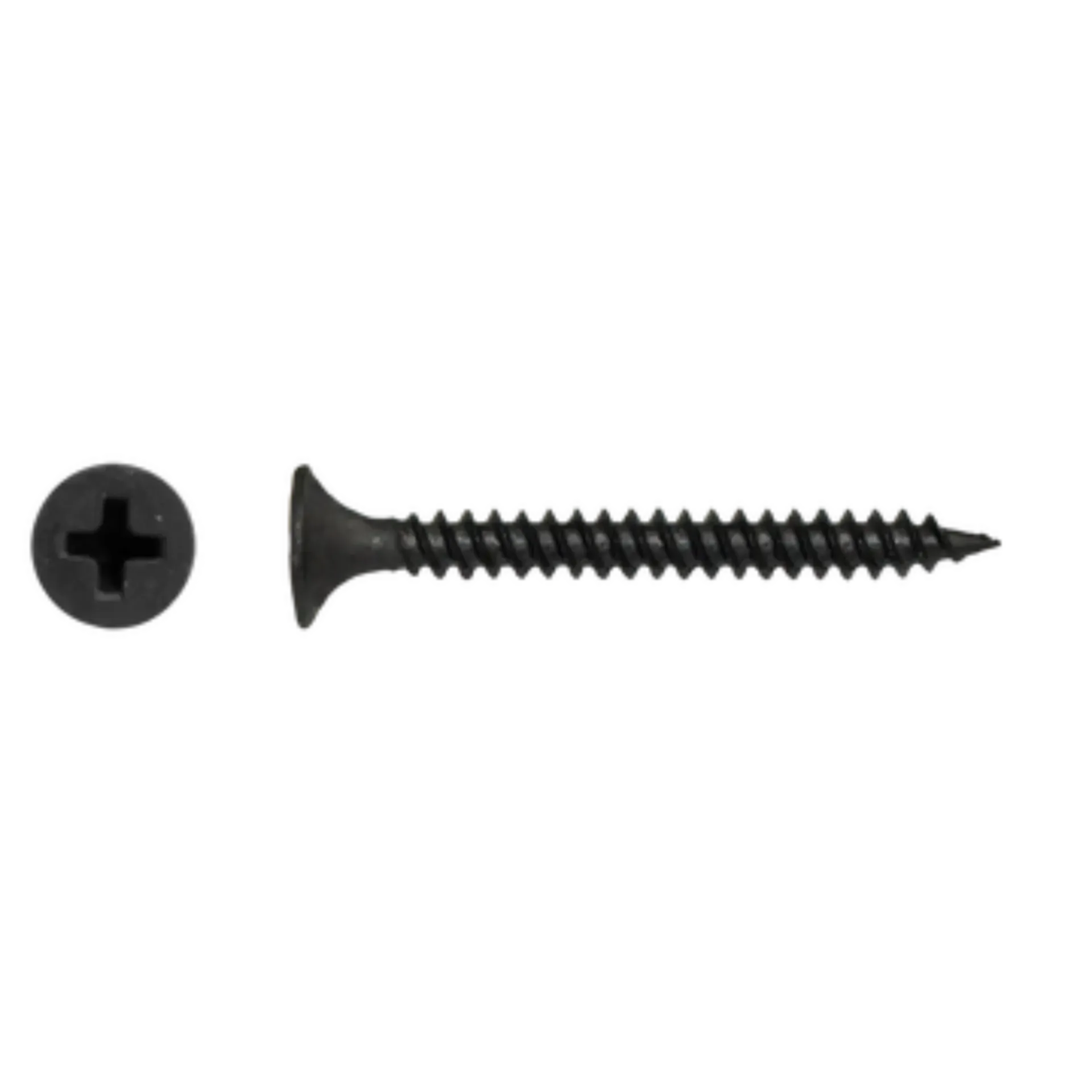 Gipsplaatschroef v.k. ZW gefosfateerd kruisindr. VK 3.5 x 55 (1000) Gipsplaatschroef v.k. ZW gefosfateerd kruisindr. VK 3.5 x 55 (1000)