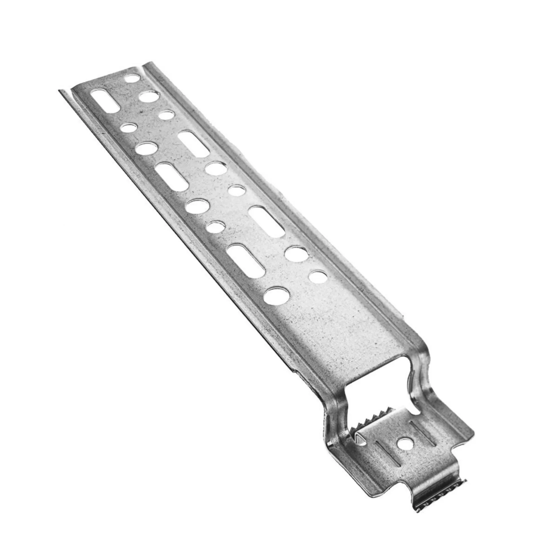 Deceuninck patte de fixation MS découpe Zendow coudée (240 x 45 x 1,25 mm)