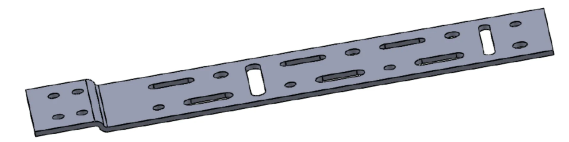 MS Decoupe raamanker (doorgezet, schroefbaar, 180 mm)