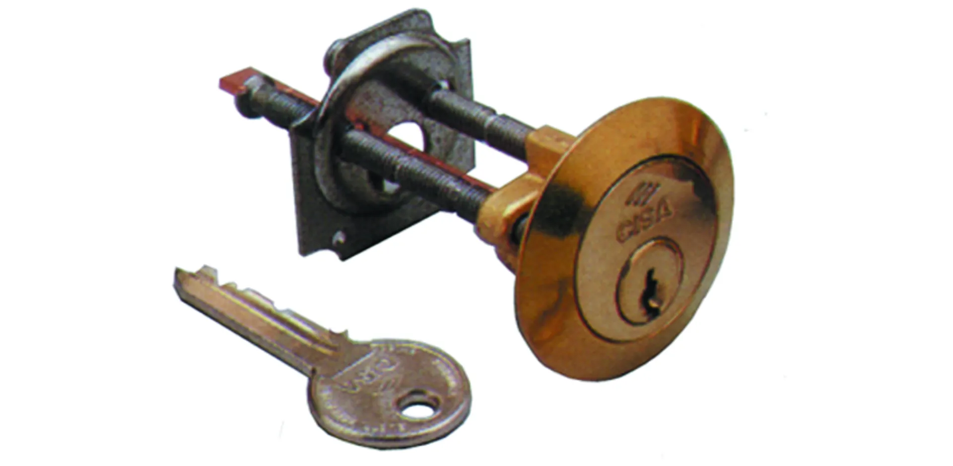 CISA CYLINDRE 02500-00-0  LAITON POUR SERRURE APLIQUEE