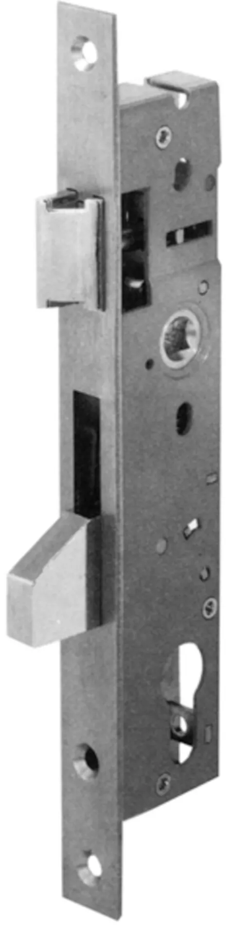 Stremler 2360.41.0 serrure lançant-dormant (entrée 28 mm, inox)