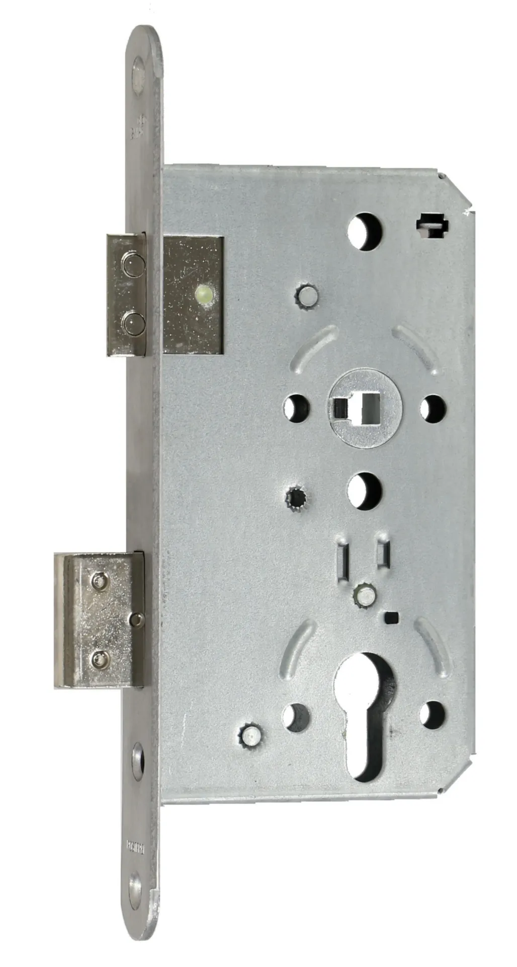 BMH 3.898 Serrure à encastrer jour-nuit (inox, 60 mm, 72 mm)