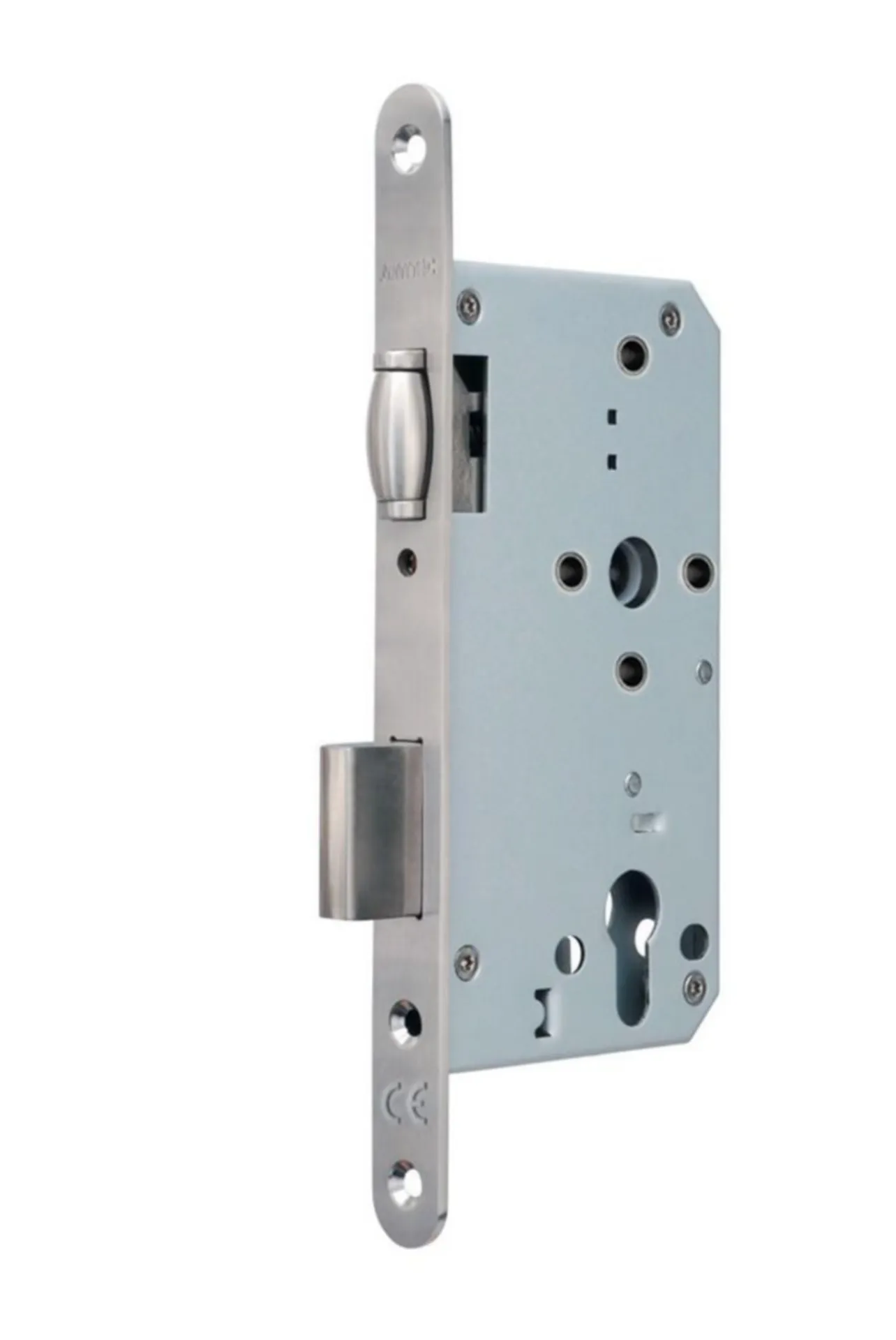 Artitec 9420 serrure à rouleau (inox, entraxe 72 mm, 20 mm, E = 60 mm)