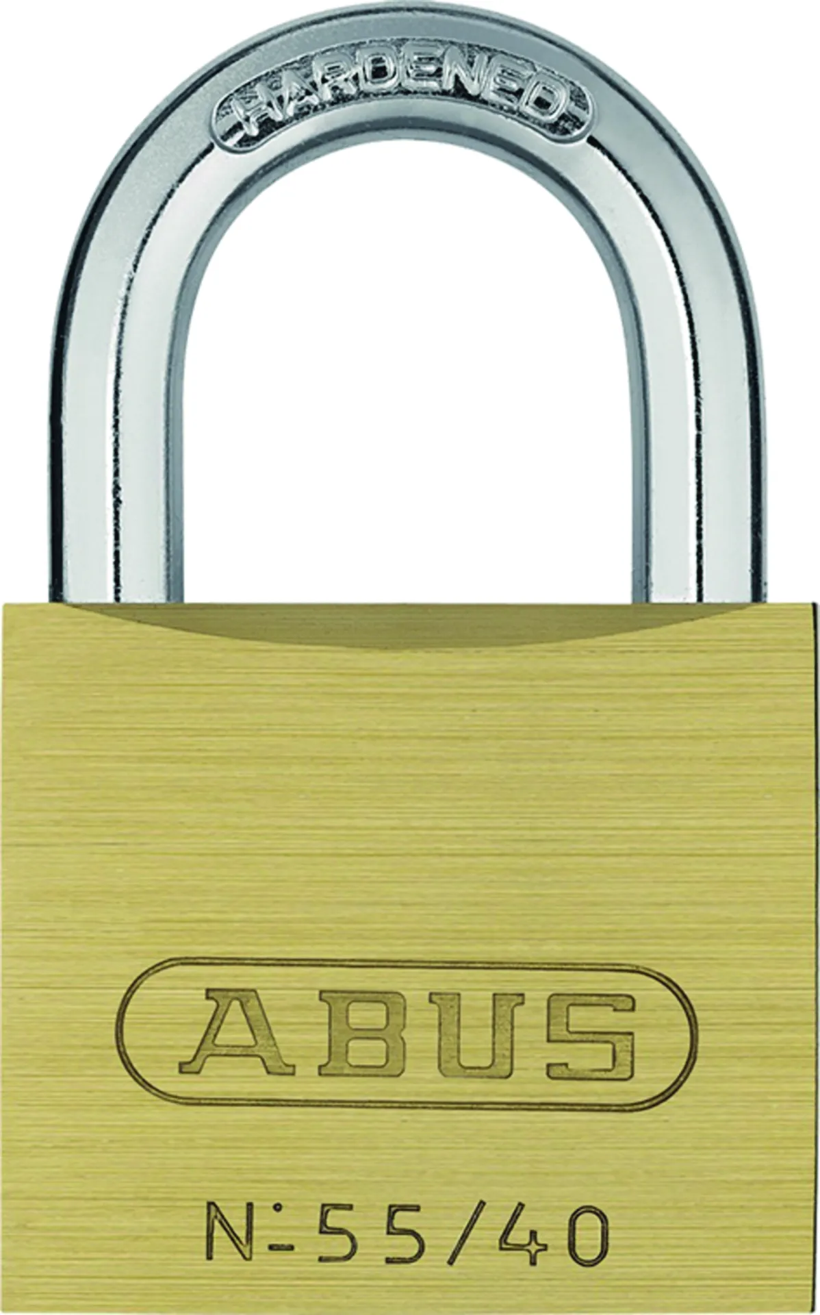 Abus 55/40 cadenas laiton (anse acier 6 mm, hauteur 22 mm)