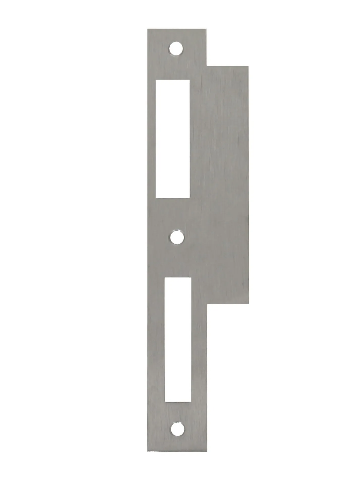 GACHE WILKA 9171 POUR SERRURE WILKA 5495 24(41)X170MM RECTANG. REVERSIBLE INOX