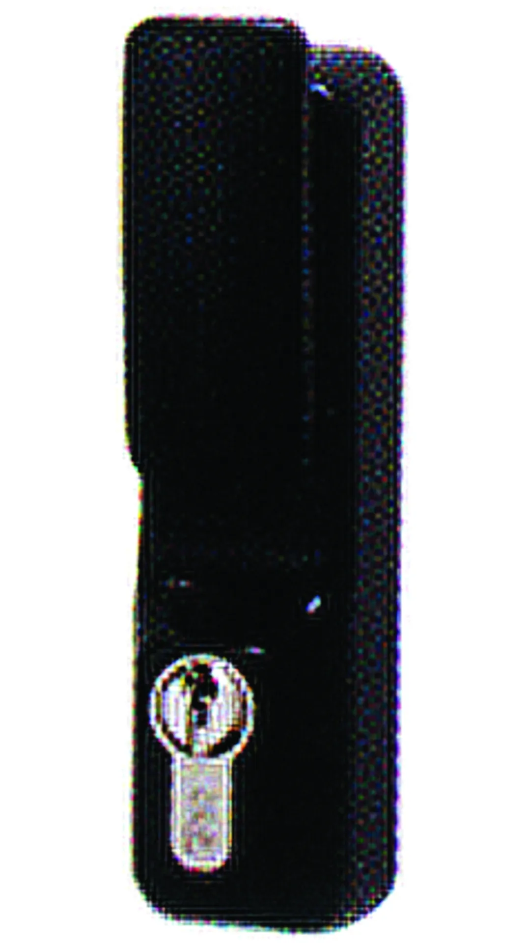 94012005 BOUTON MOBILE + CDE CYL. ISEO ANTI-PAN. NOIR