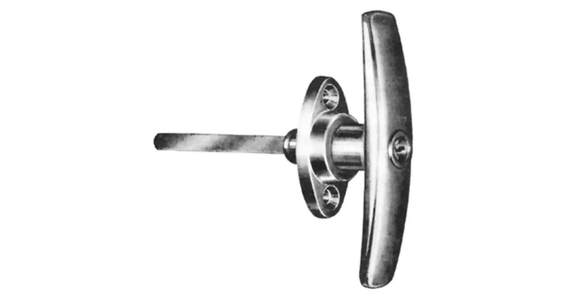 Ronis T 1078.40 poignée à clé (tige 8 mm)