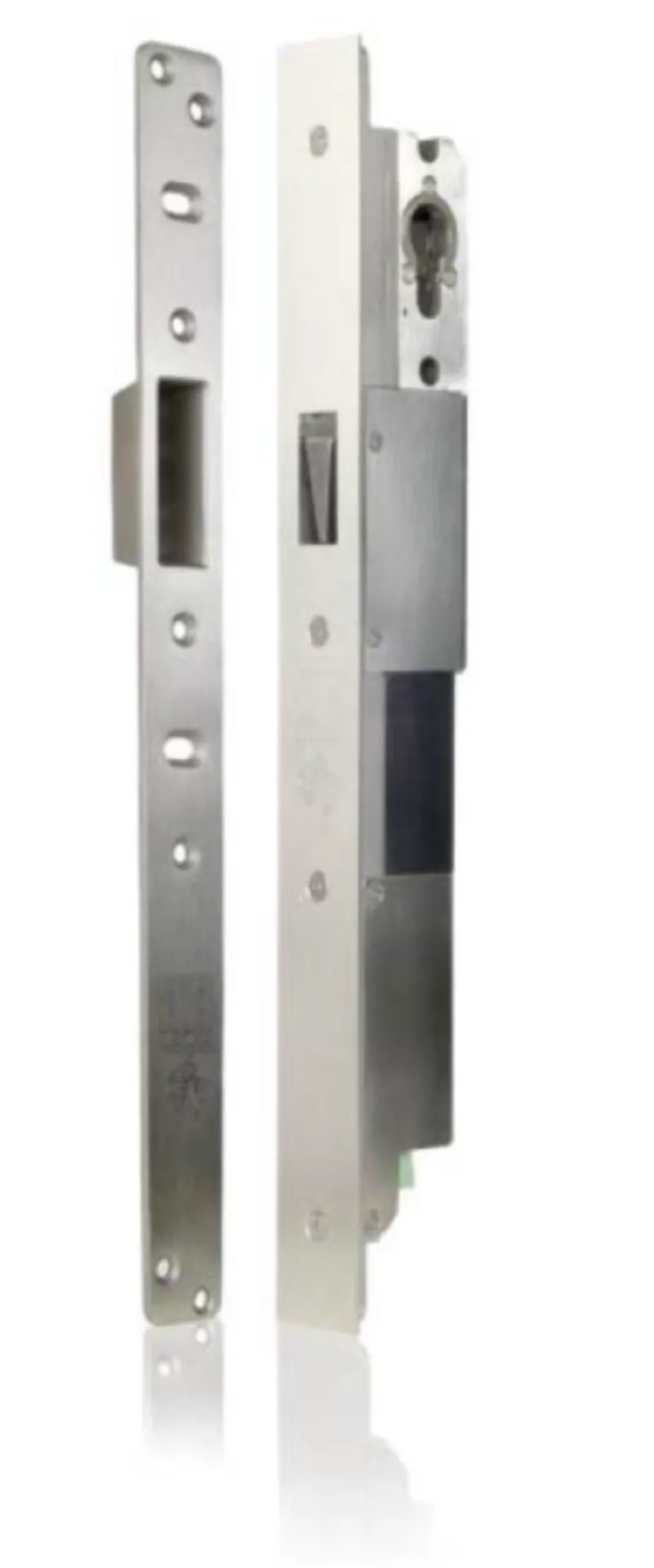 B and B Locks A1B30SA-SSP serrure de sécurité électrique (entrée 30 mm, gâche plate)