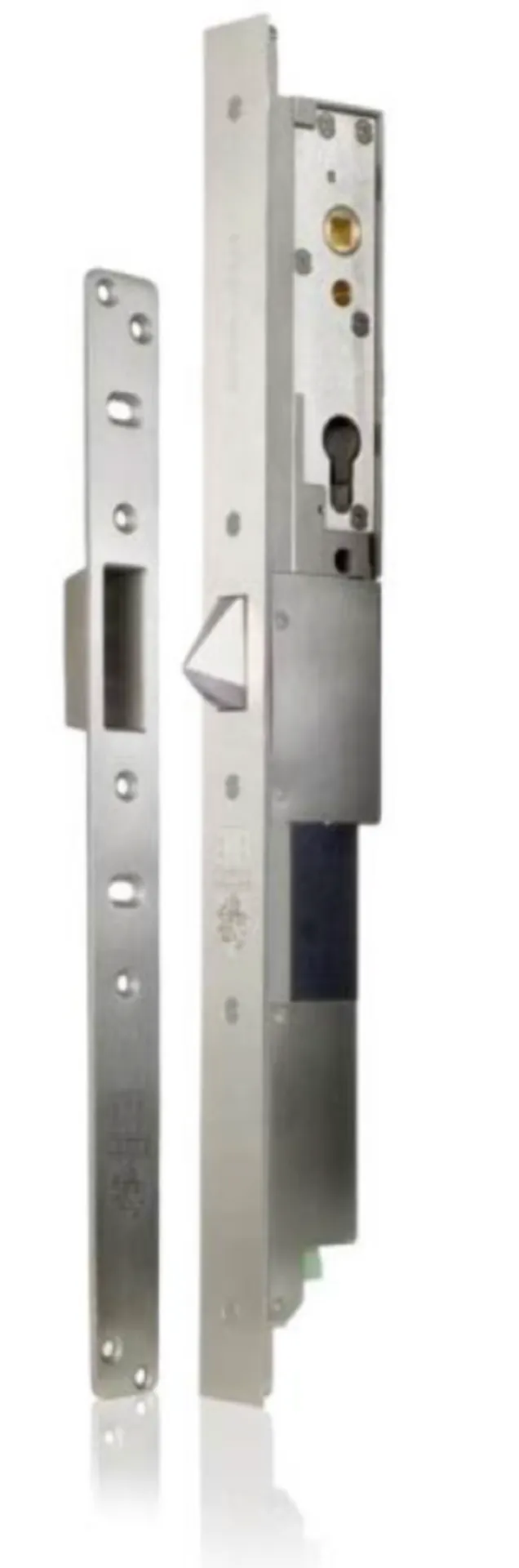 B and B Locks A1B3517HX-SSP serrure de sécurité électrique (entrée 35 mm, gâche plate)