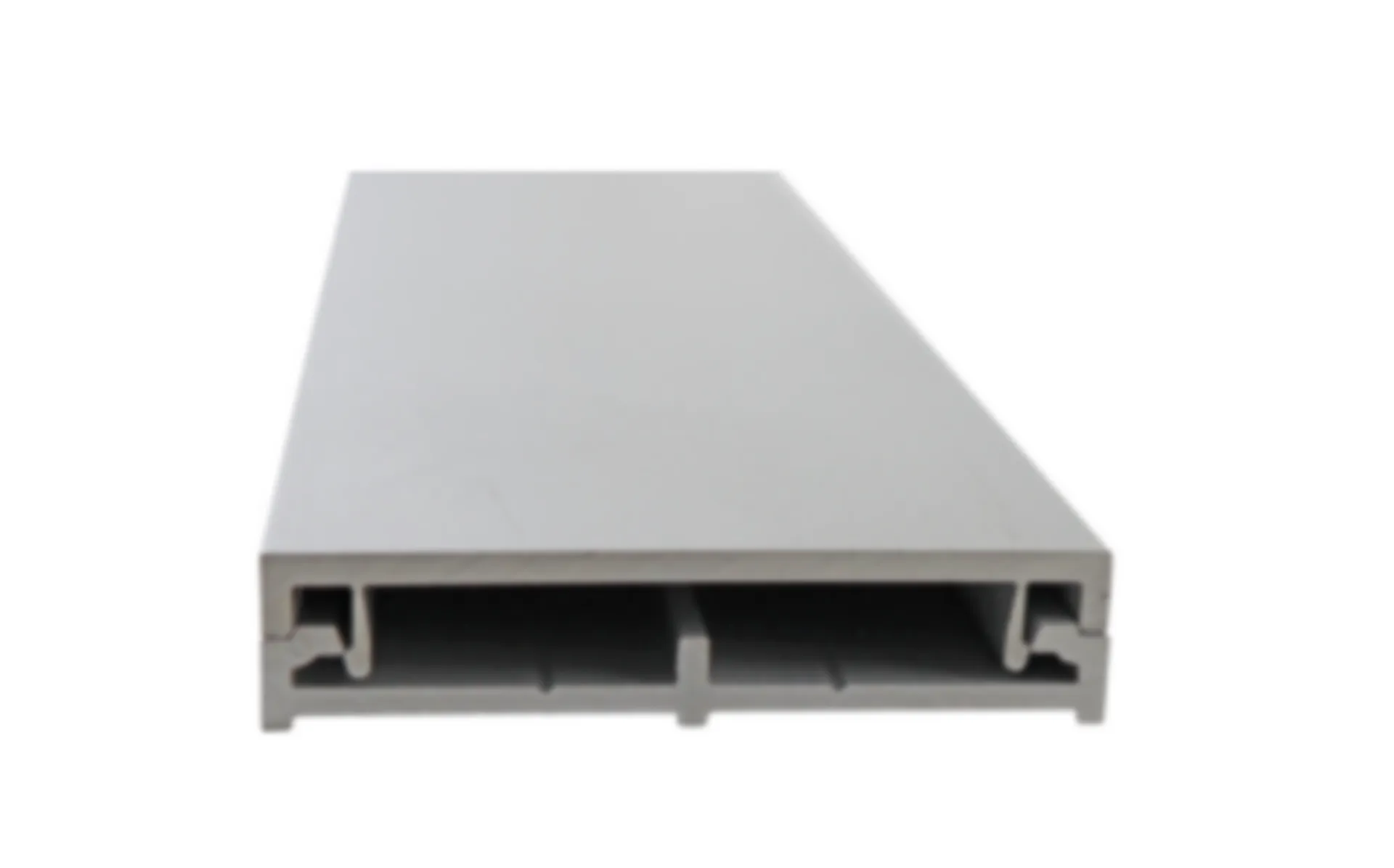 ALUMINIUM PROFIEL ZILVER SATIJN AFWERKING VOOR VERSTERKING VAN ZUIGNAPPEN 2500X4