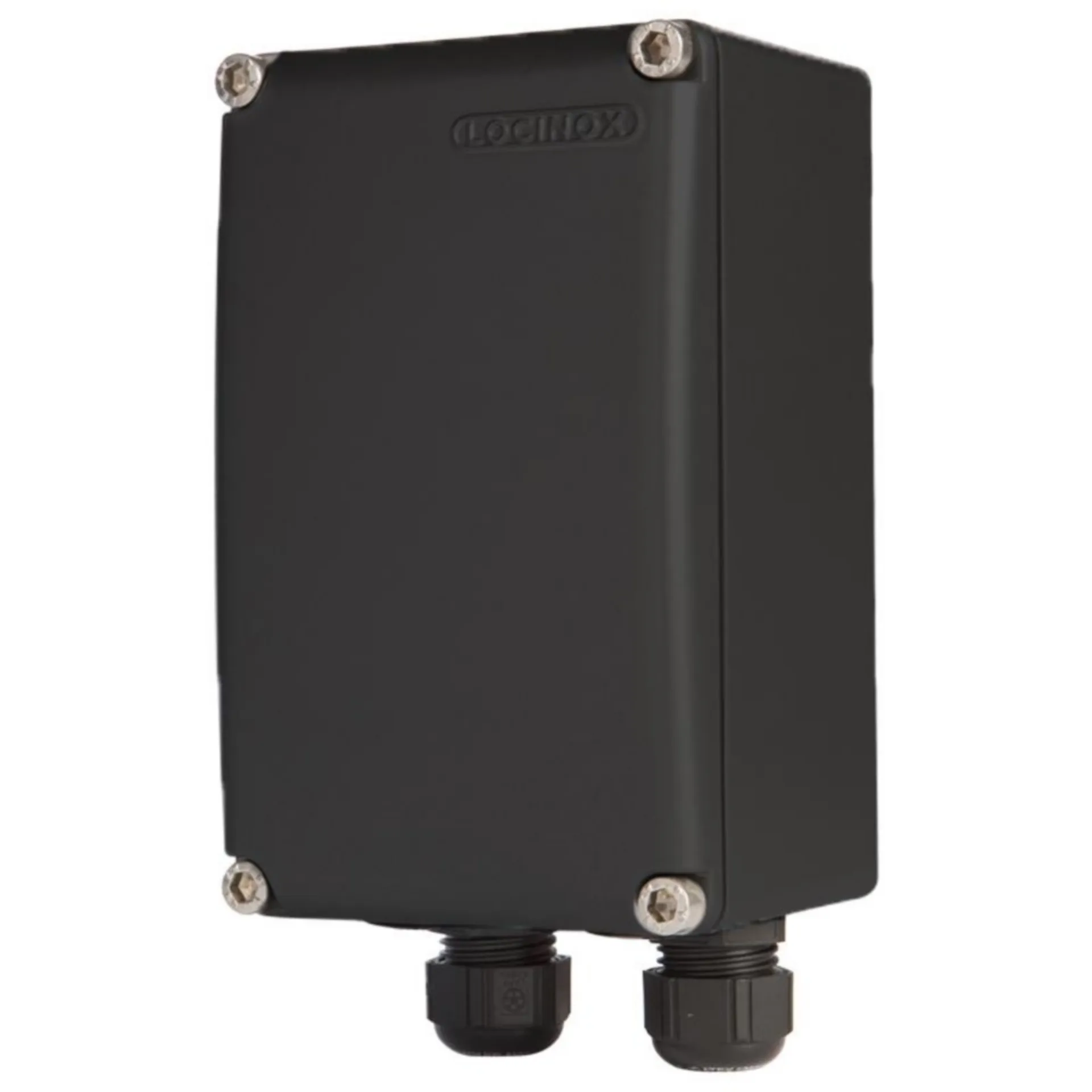 BOITIER POUR ALIMENTATION NOIR (RAL9005) 155X96X86MM IP66