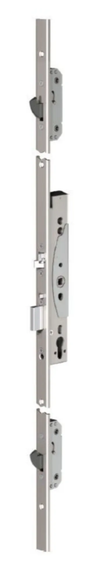 Abloy EL466 serrure solénoïde multipoints (inox, 35 mm, 12-24 VDC)
