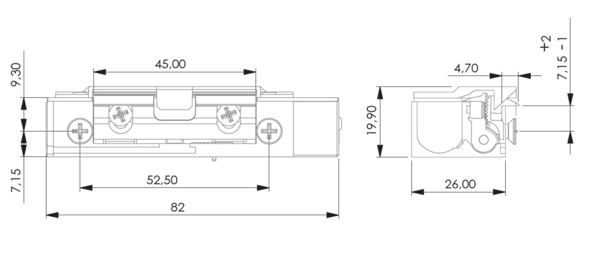 ELEKTR. DEUROPENER ARBEIDSTROOM ANTI-BLOKKERING 12V DC - TOP