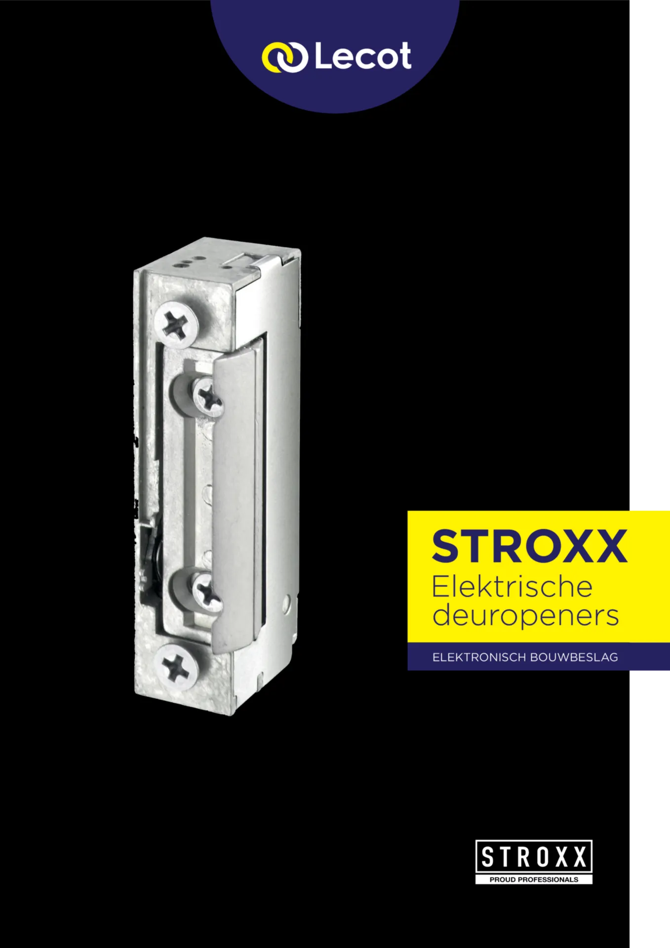 ELEKTR. DEUROPENER ARBEIDSTROOM ANTI-BLOKKERING 12V DC - TOP MET TERUGMELD.