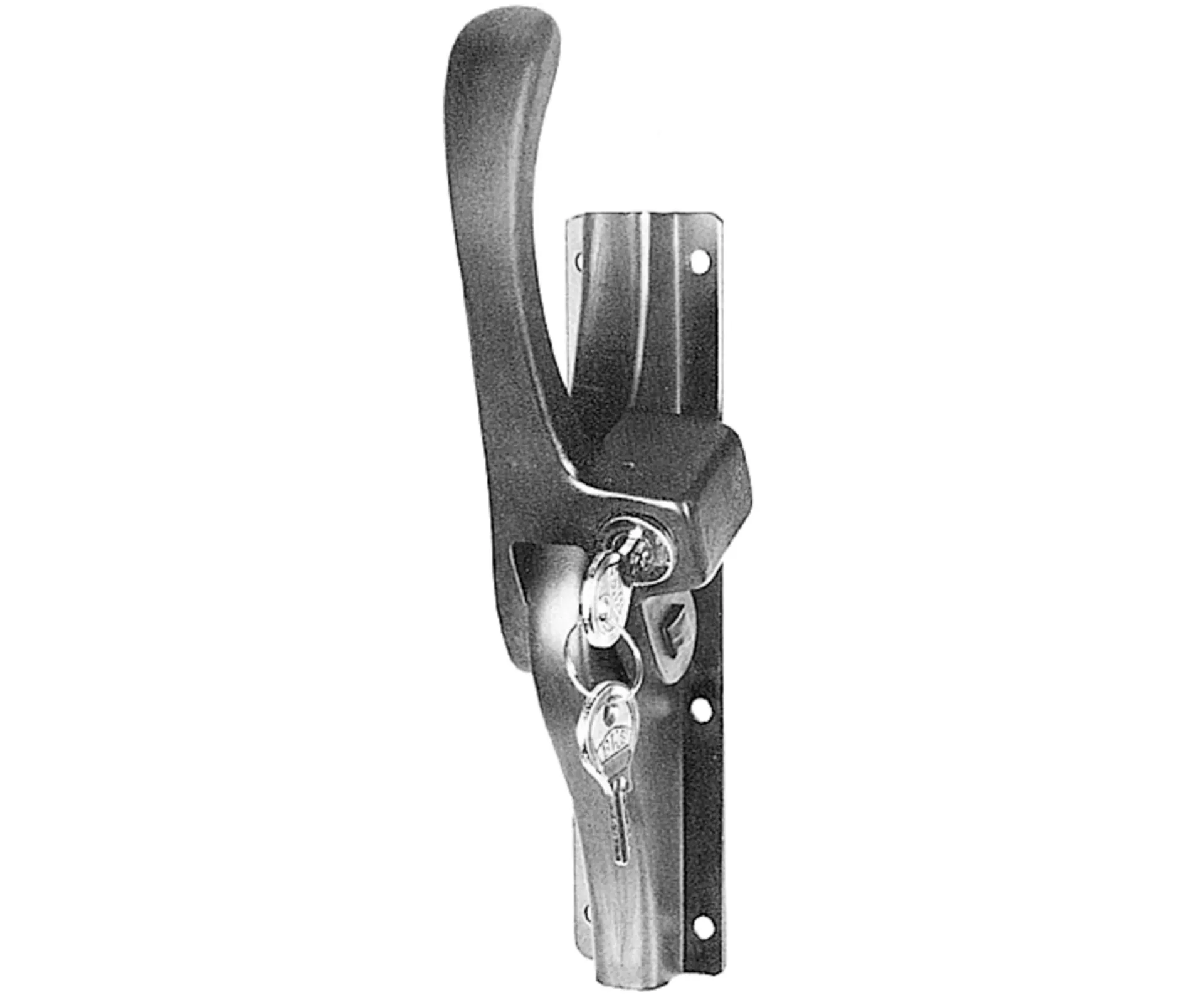 CREMONE GALVA 4157/13MM AVEC CYLINDRE