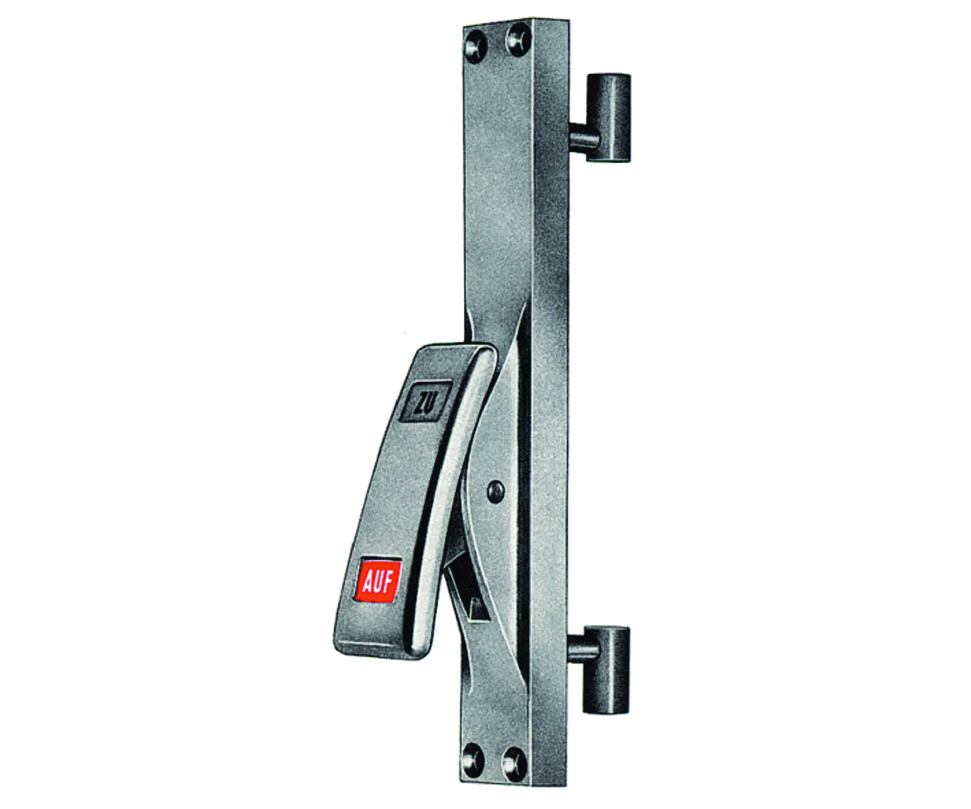 Deni 4195/01 ND1 aluminium bevestiging (voor ronde stang 4195.1021)