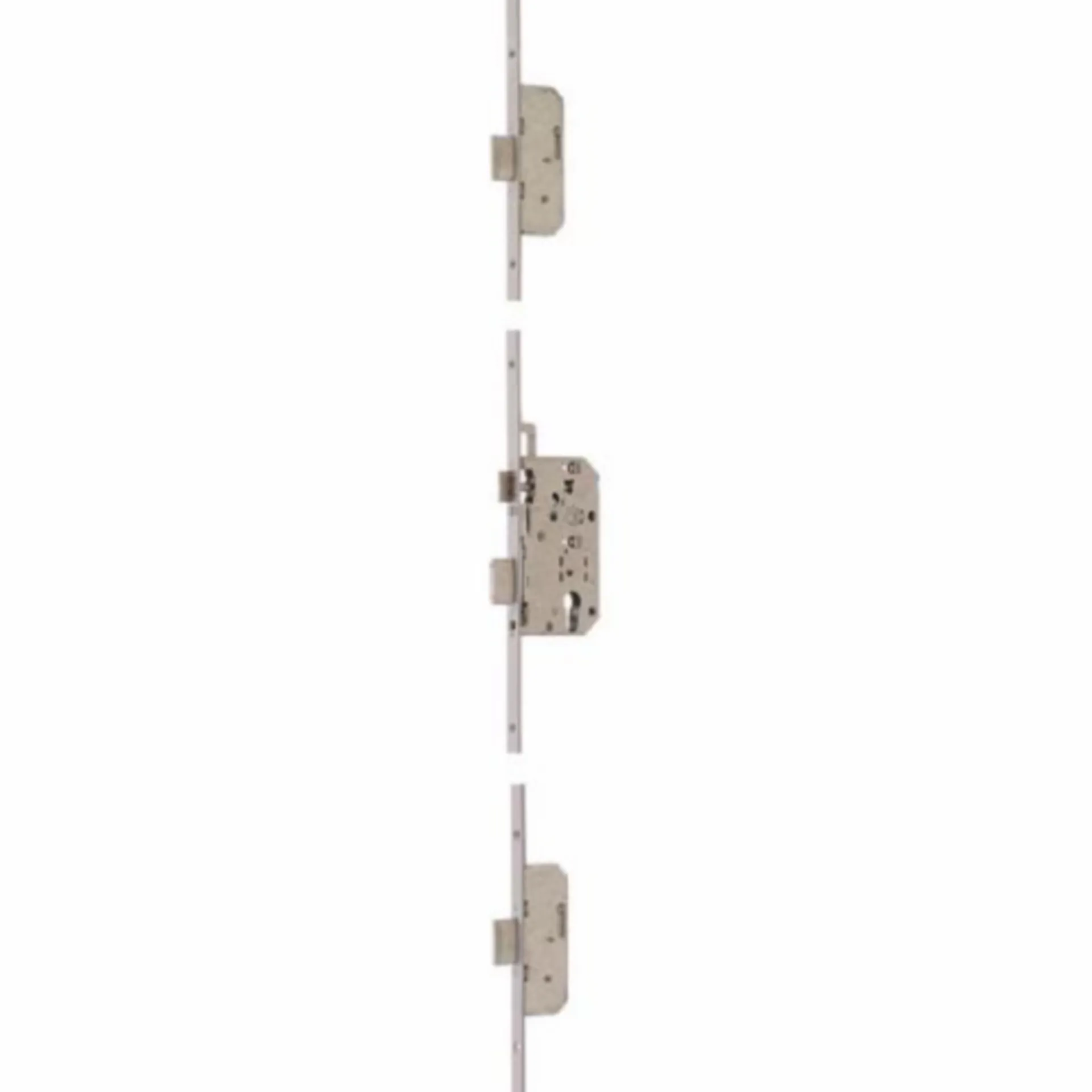 3-PNT-SLUITING LITTO 60/72/F18 MET BLOKSCHOTEN - 2150MM (CYL) INOX LOOK