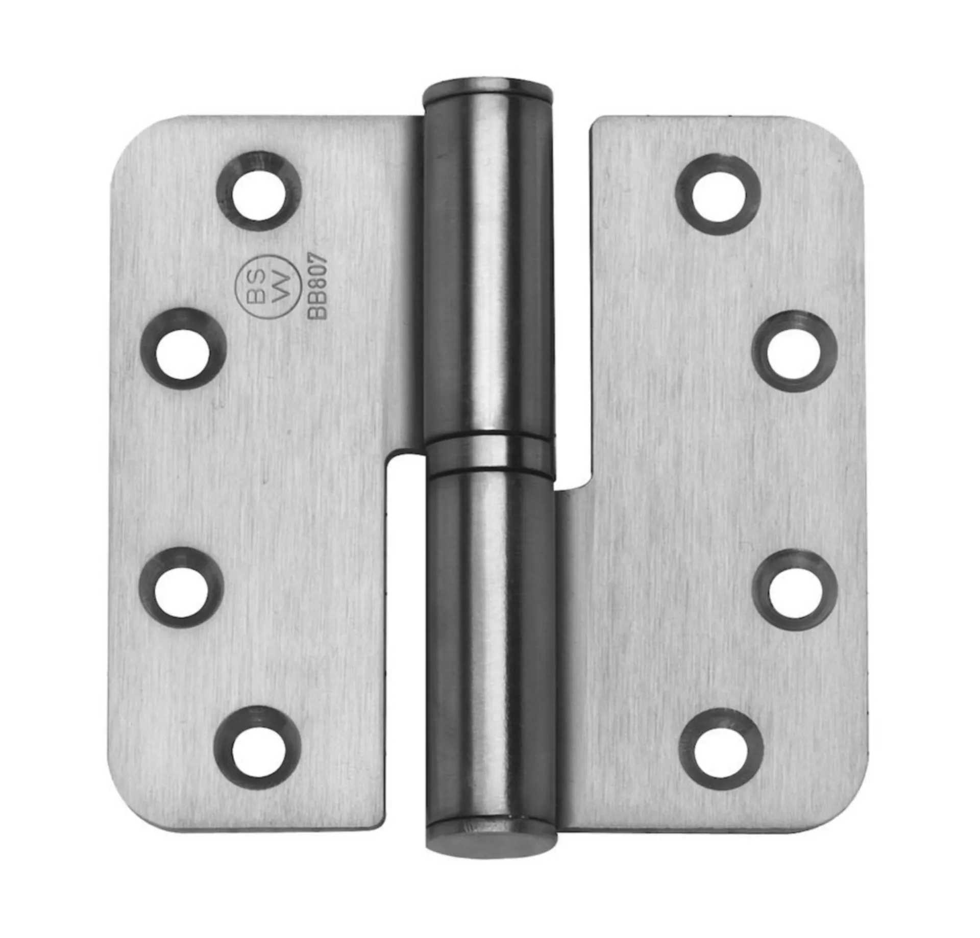 BSW 807 Paumelle à billes (inox, DIN gauche, droite belge)