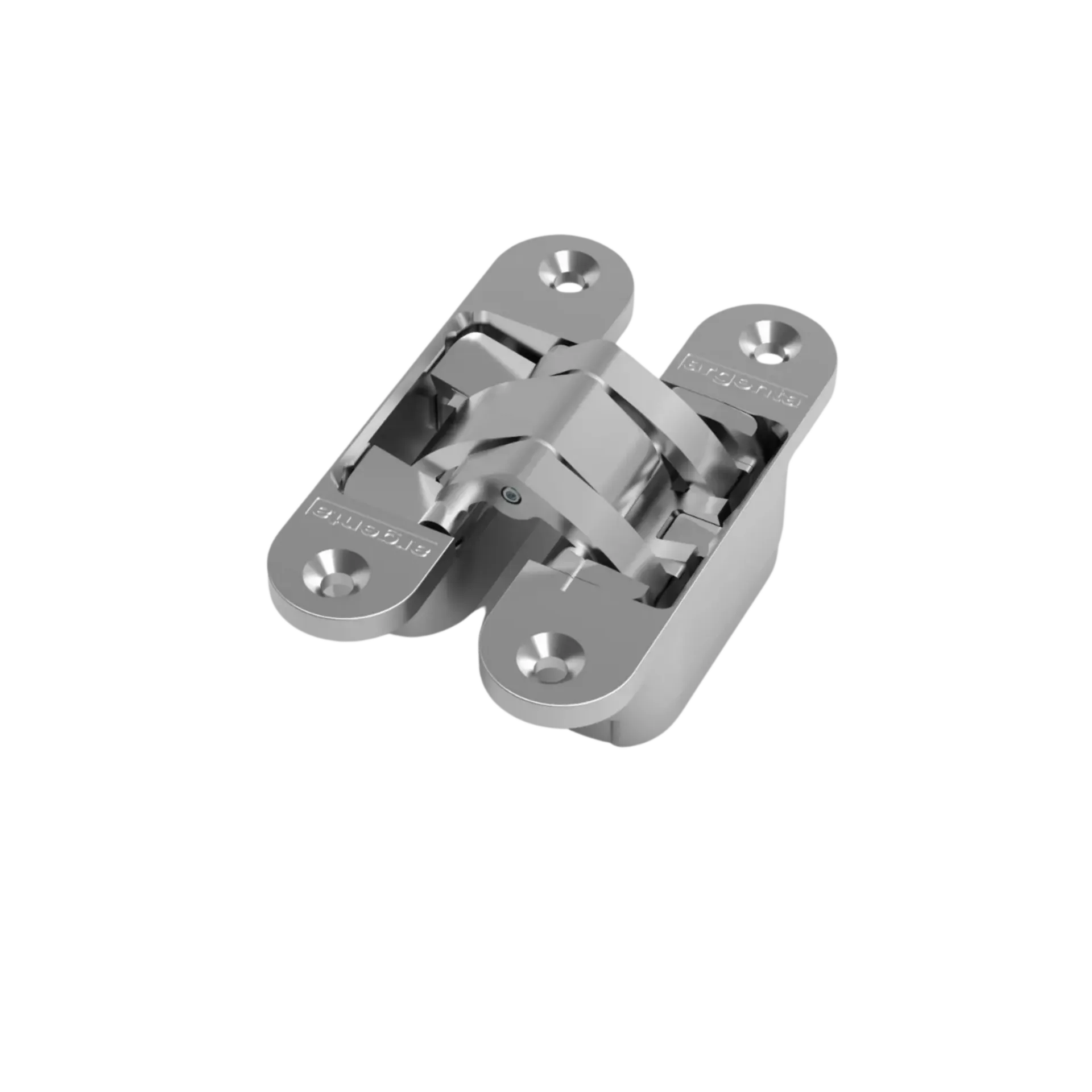 Onzichtbaar scharnier Invisible Medium tot 70kg LS/RS Mat Chroom Onzichtbaar scharnier Invisible Medium tot 70kg LS/RS Mat Chroom