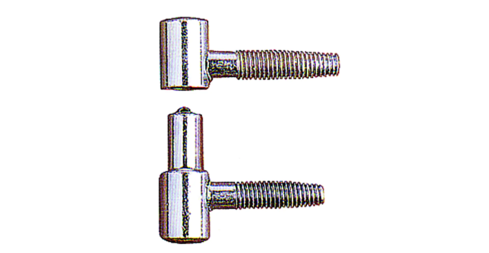 Otlav fitscharnier (2-delig, 13 mm, verzinkt)