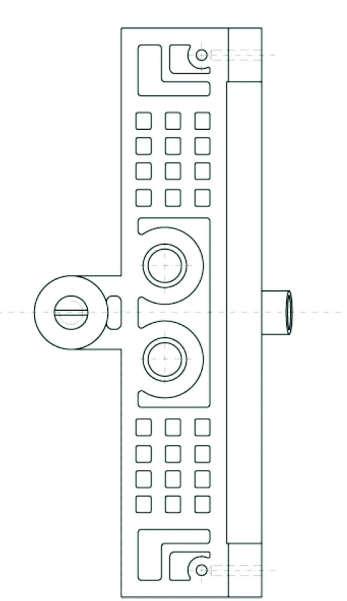 GABARIT OTLAV (Ø13/Ø13M8)  MC 701 130 G0 60