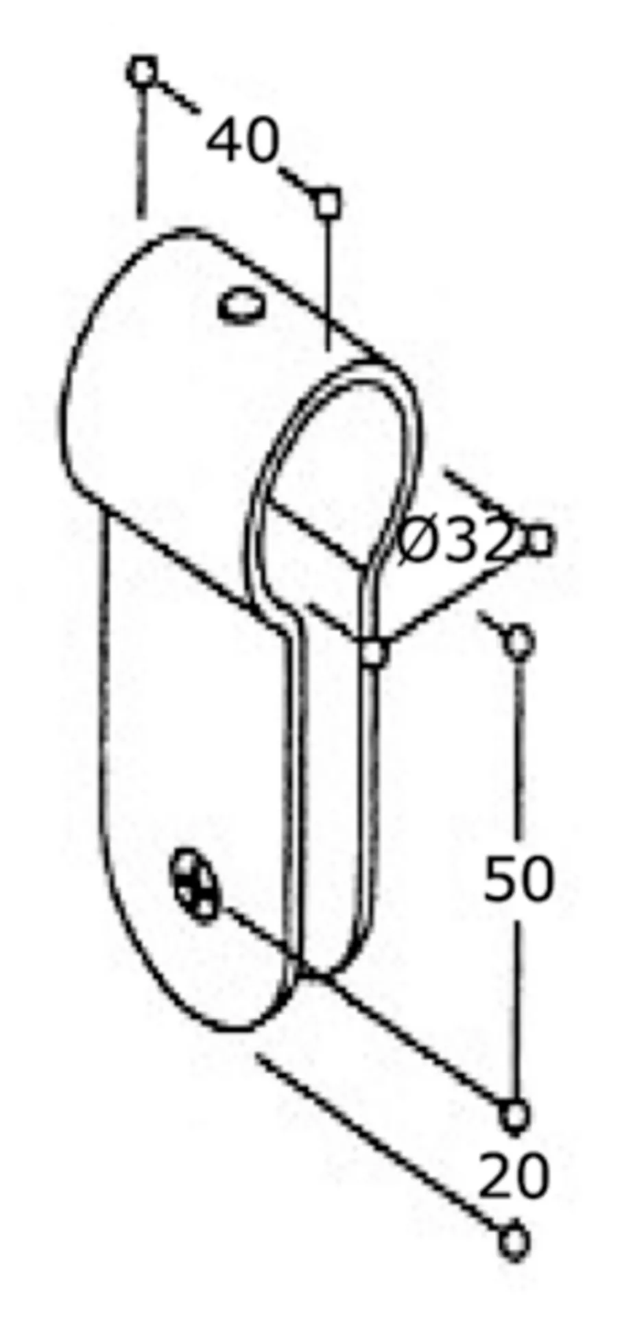 Normbau 2289.04 buisklem (inox)