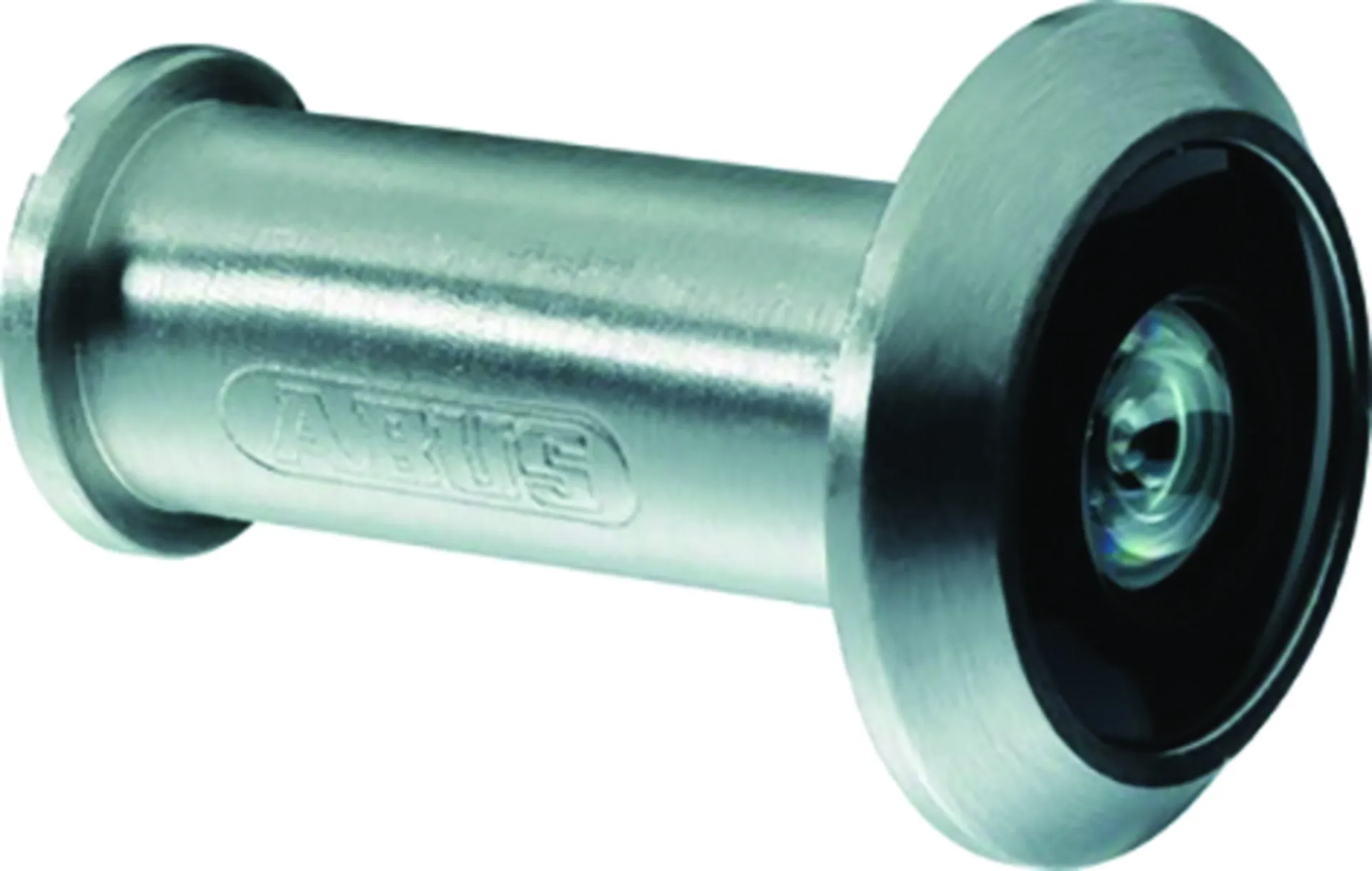 Abus 2200 Viseur optique de porte (vision 200 degrés, épaisseur 35-53 mm, argenté)