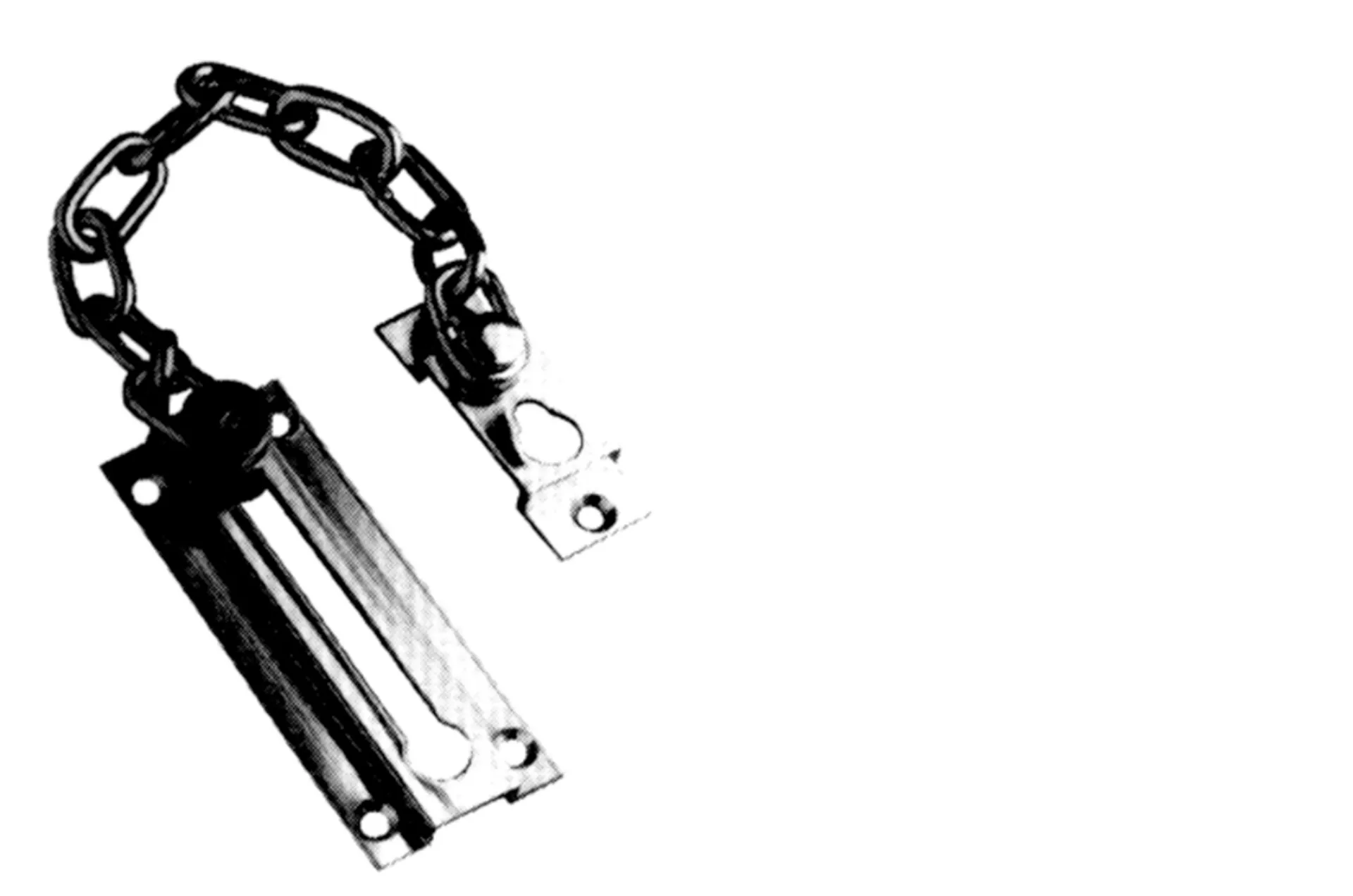 CHAINE DE PORTE DRK 930 B NICKELE