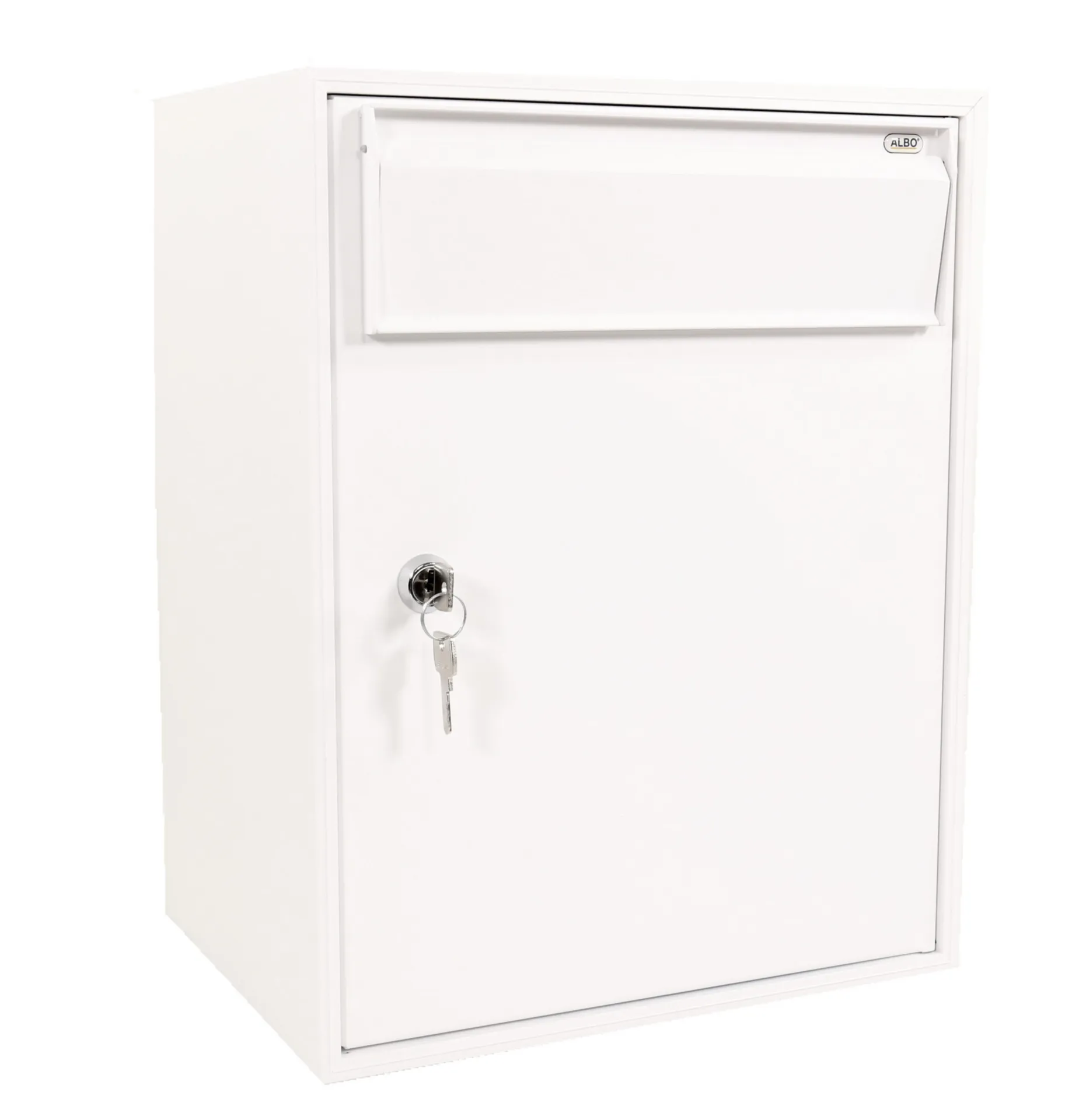 Albo Boxis 540/D/505 boîte aux lettres (310x400x240 mm, blanc mat 9016)