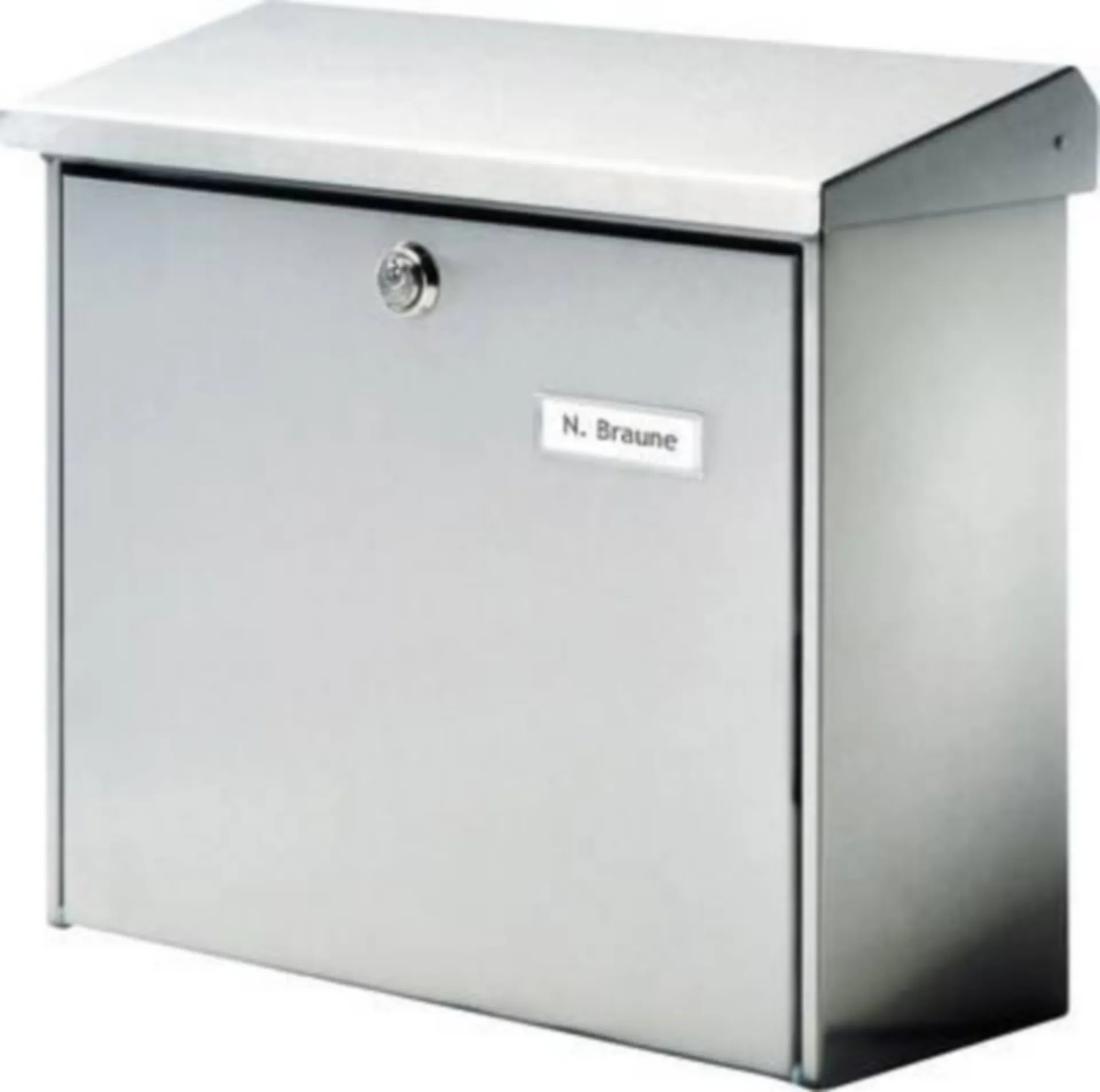 Burg-Wächter Comfort 3913 briefkast (inox, 340x380x148 mm)