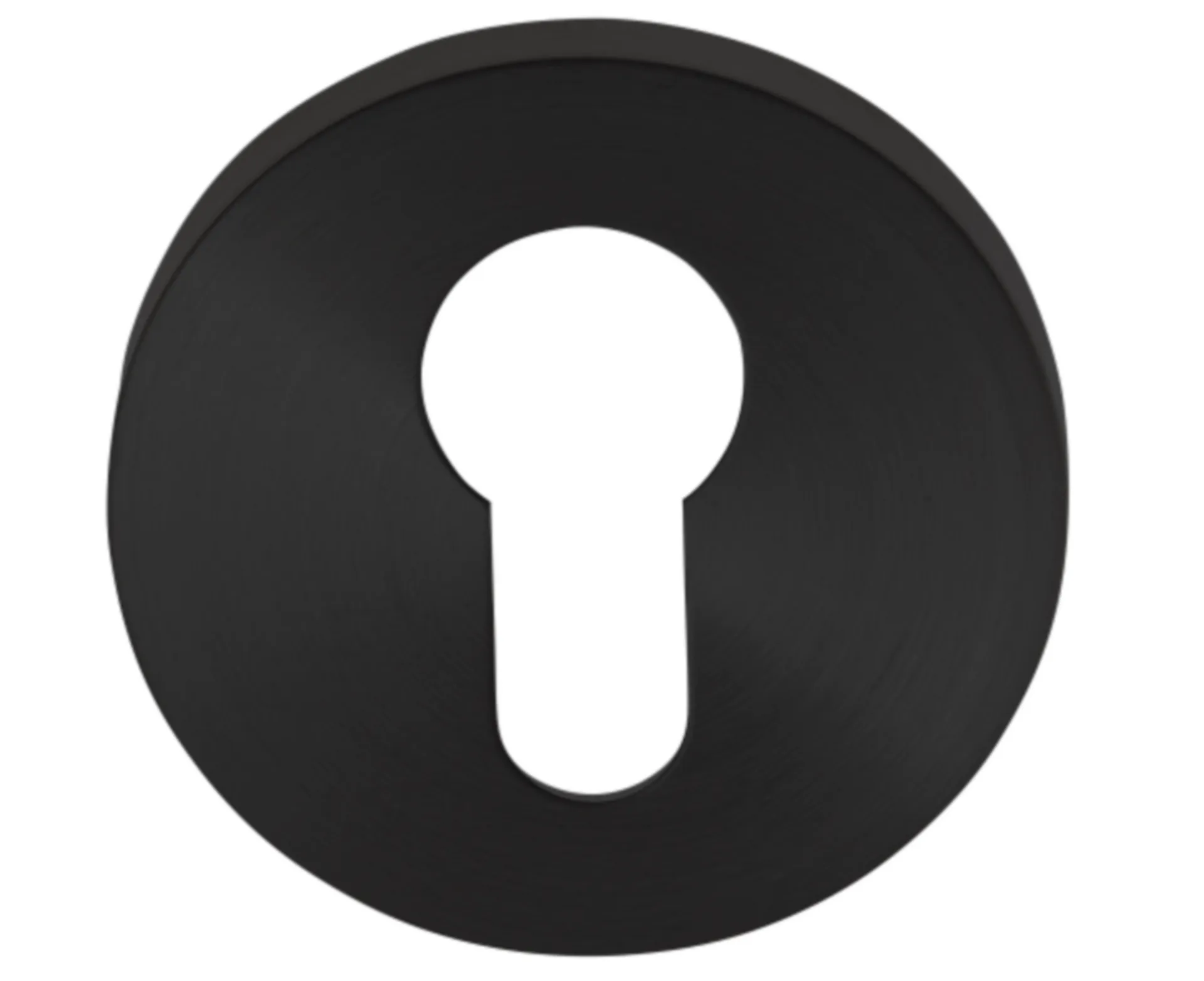 ROSACE DE CYLINDRE PZ TL0151BS (PAIRE) RONDE DIA.53MM E.6MM NOIR