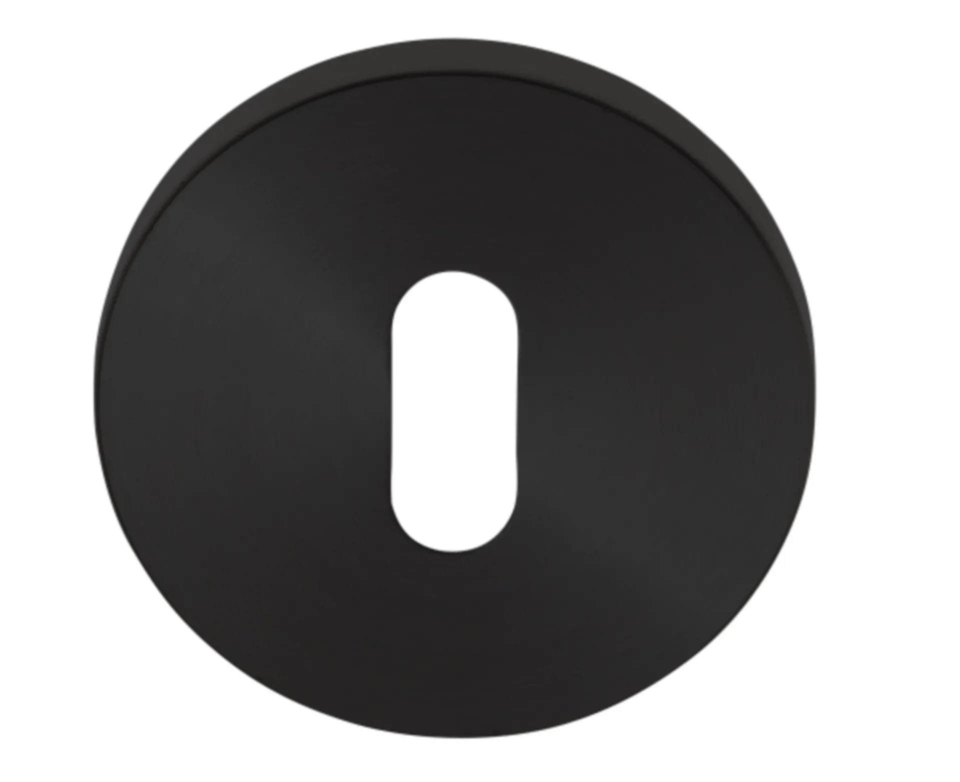 ROSACE À CLÉ BB TL0150BS RONDE DIA.53MM E.6MM NOIR