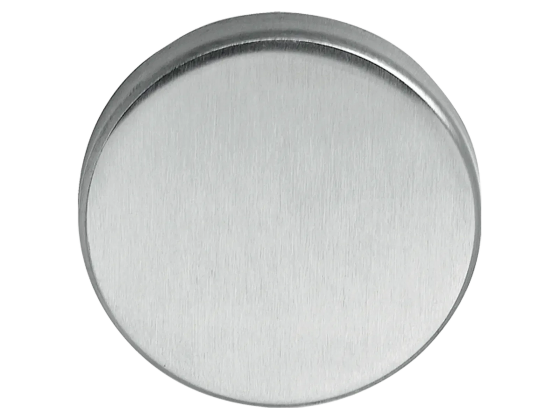 Rosace de clé aveugle (Paire) 50 mm inox avec crans