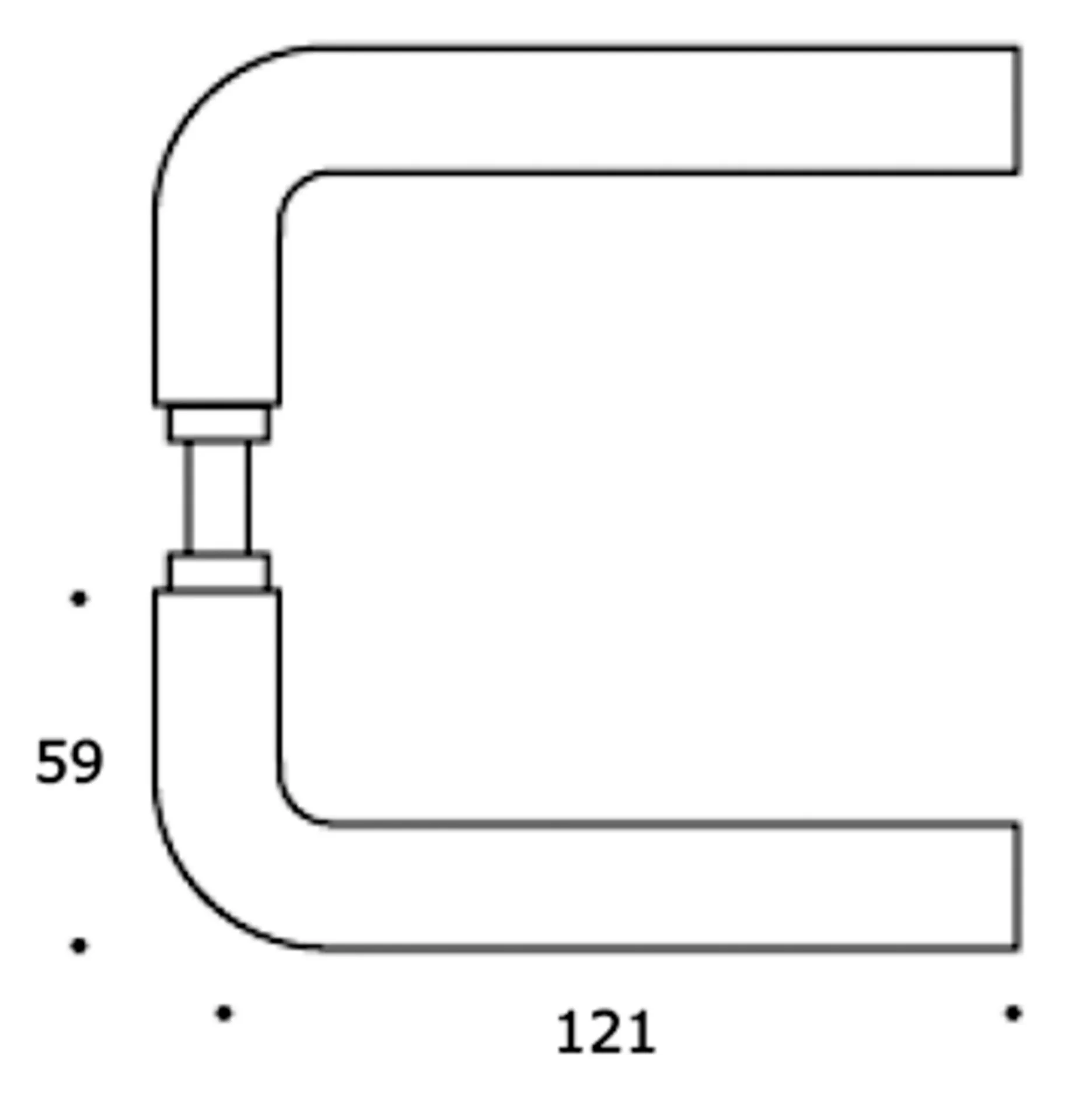 BEQUILLES AVEC ROS. 7021.084 - FORME-L