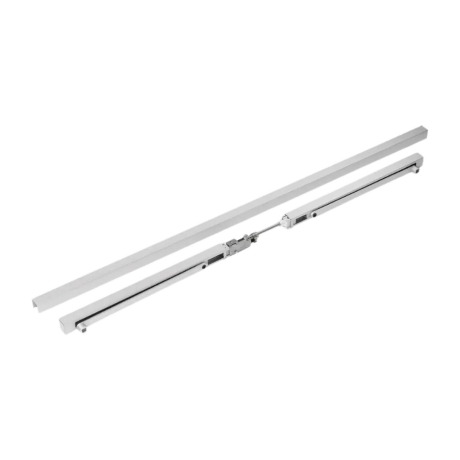 Bras glissant GSR, Contur, Porte double V-1350-2500mm, Couleur argent