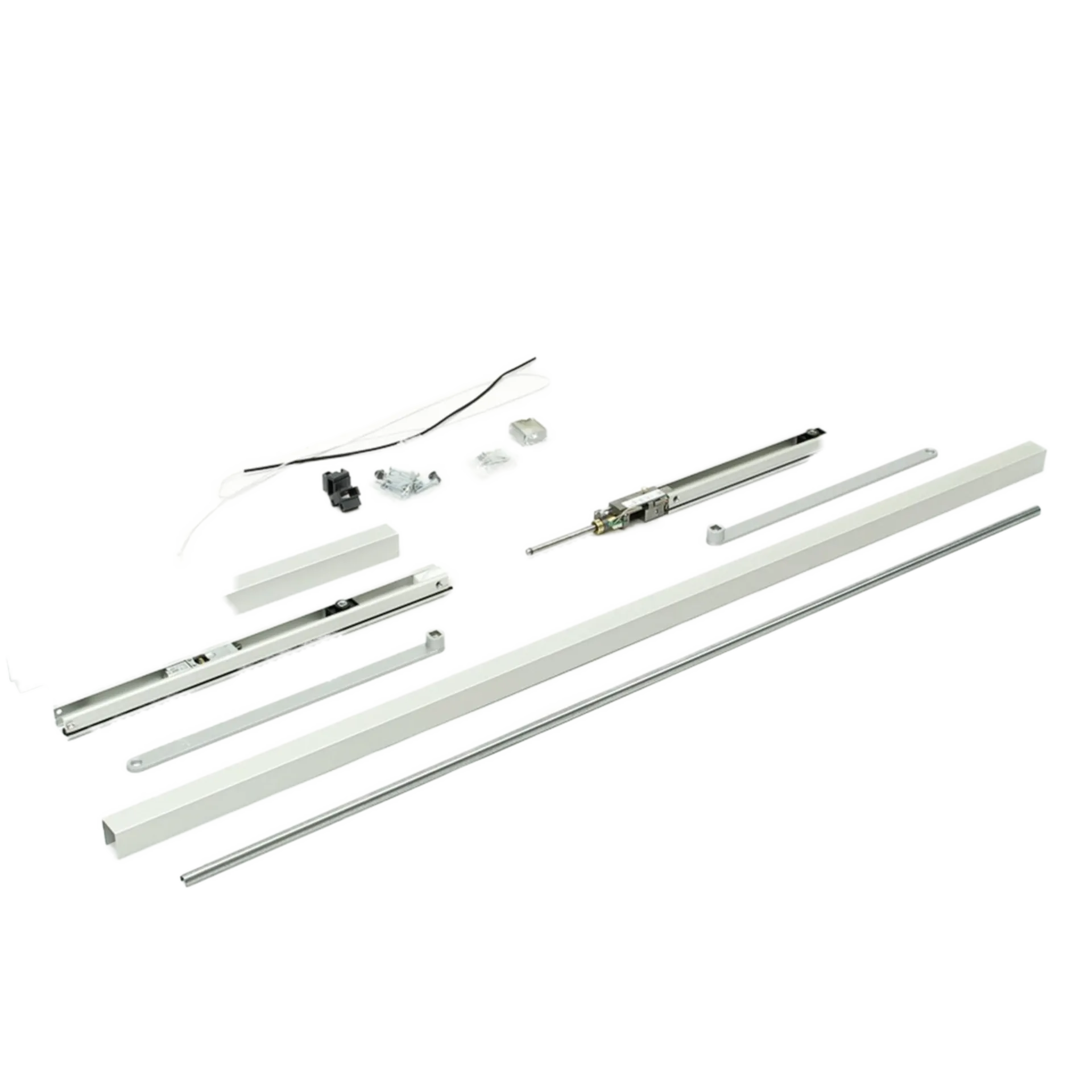 Bras glissant GSR-EMF 2, Contur, Porte double V-1350-2500mm, Couleur argent
