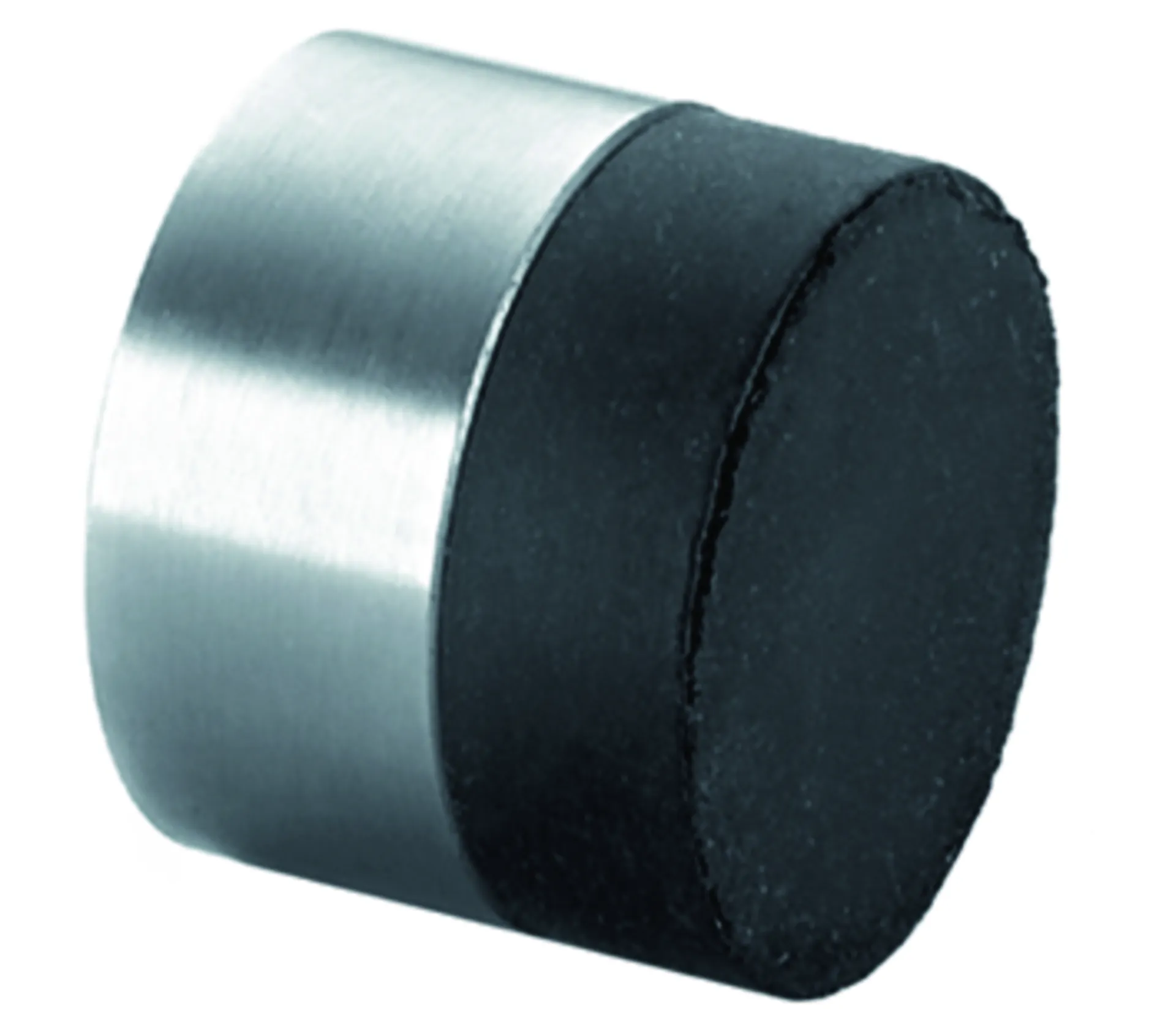 TL0704 - ARRET MURAL CYLINDRIQUE INOX Ø30MM - L=60MM + CHEVILLE S8 + VIS 5X50