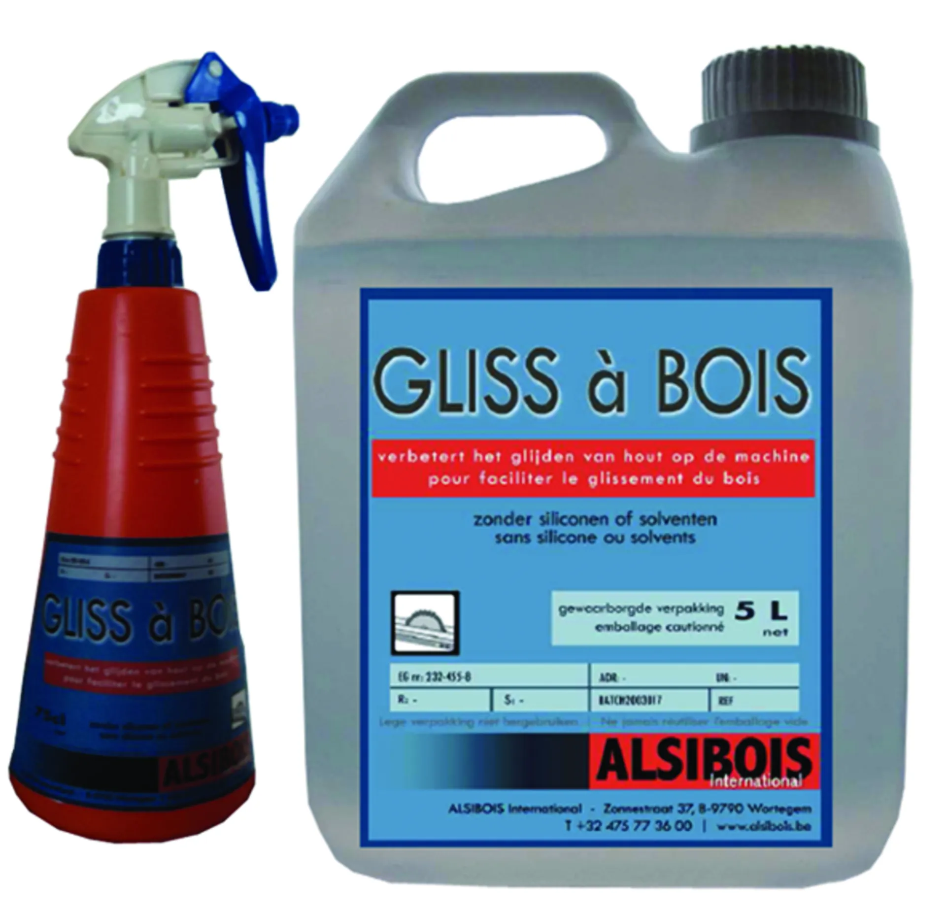 Alsibois Glissabois lubrifiant bois (75 cl)