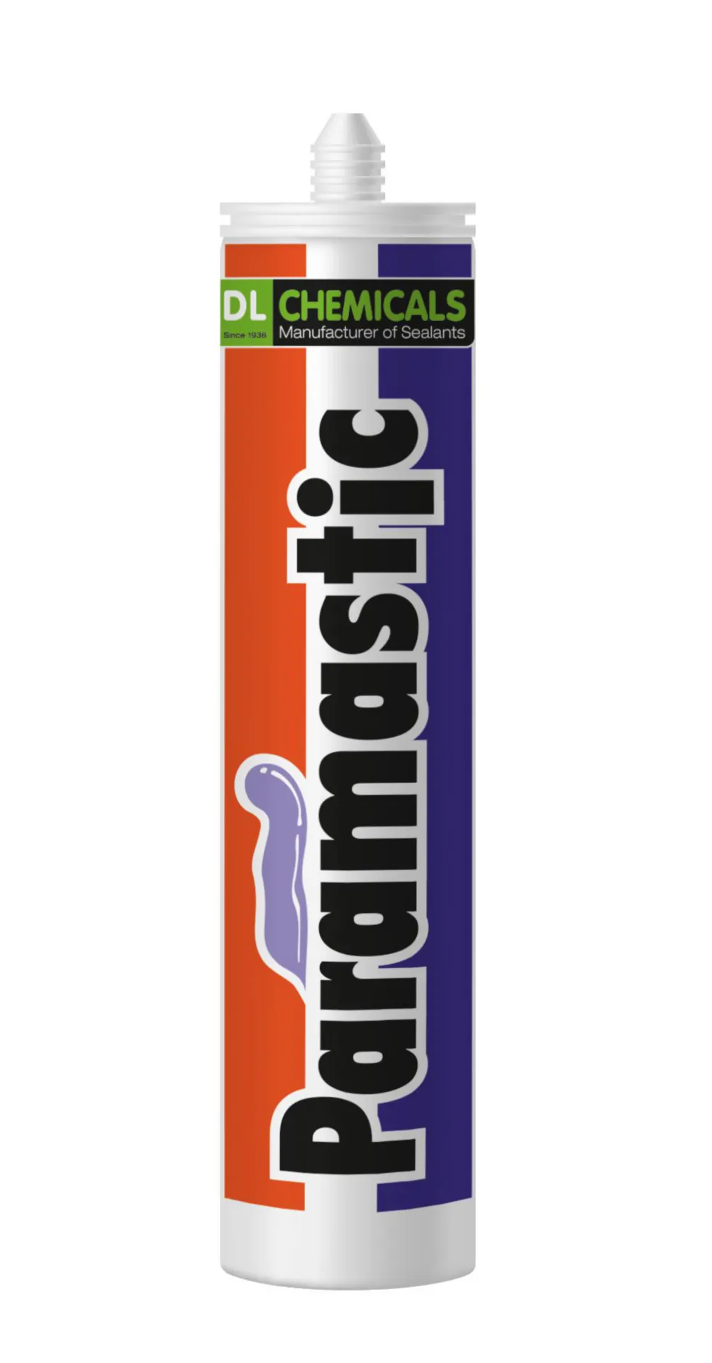 PARAMASTIC Mastic plastique gris (cartouche 310ml)