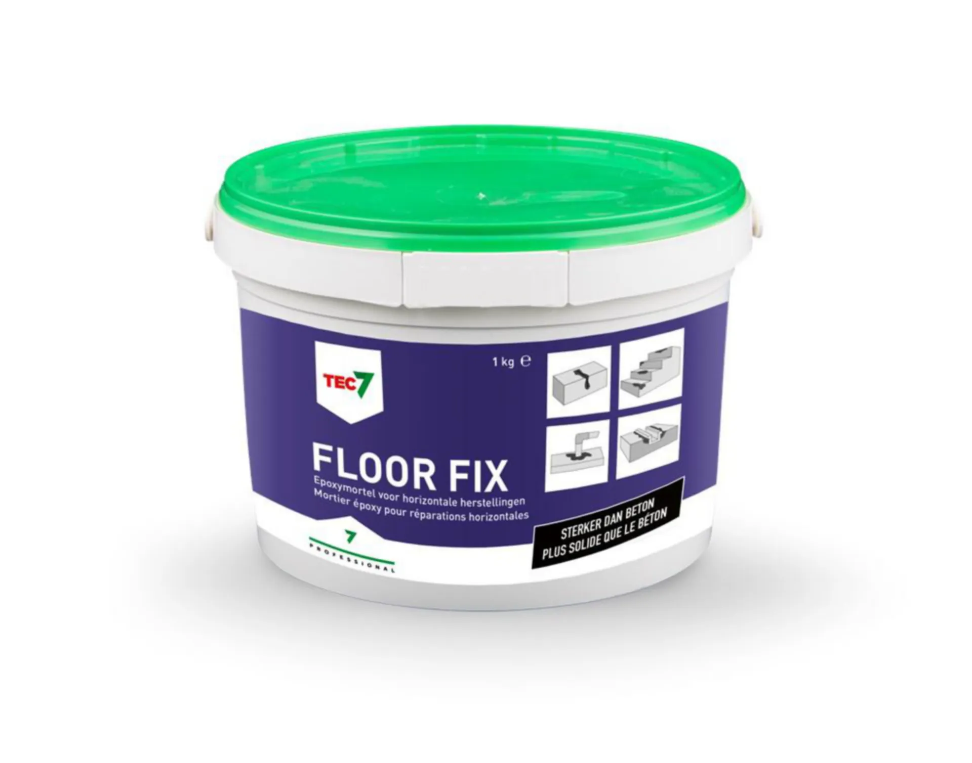 EPOXYMORTEL - TEC7 FLOOR FIX - 2-COMPONENTEN 1KG