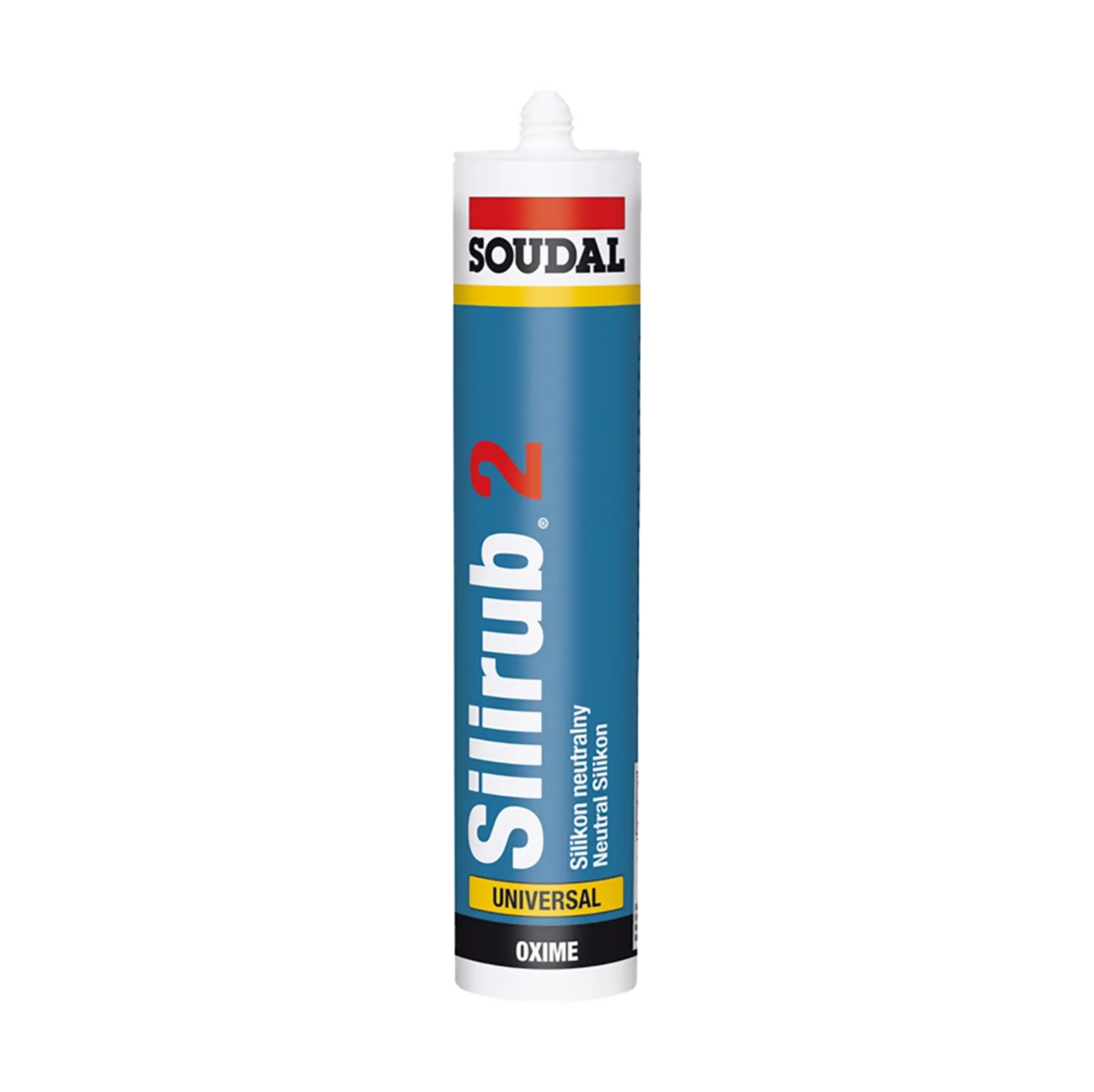 Silirub 2 - Neutrale Silicone - Koker 300 ml - Wit