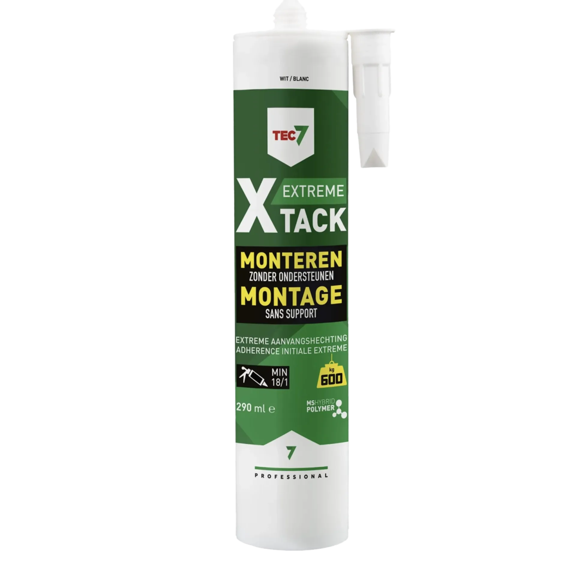 Colle Rapide pour Montage - X-Tack - Gris (Tube 290 ml)