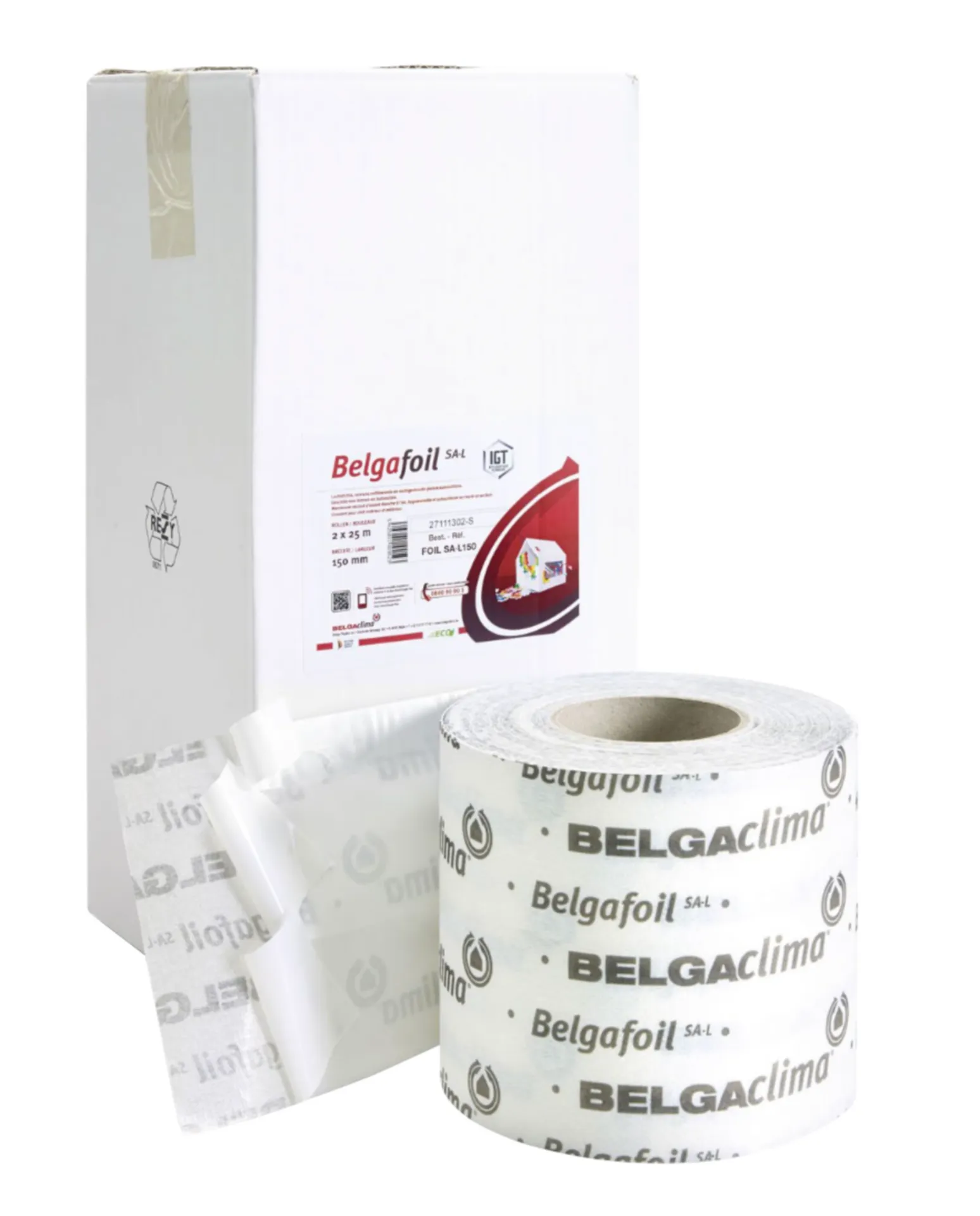 BelgaClima BELGAFOIL SA-L Membrane d'étanchéité (200 mm x 25 m)