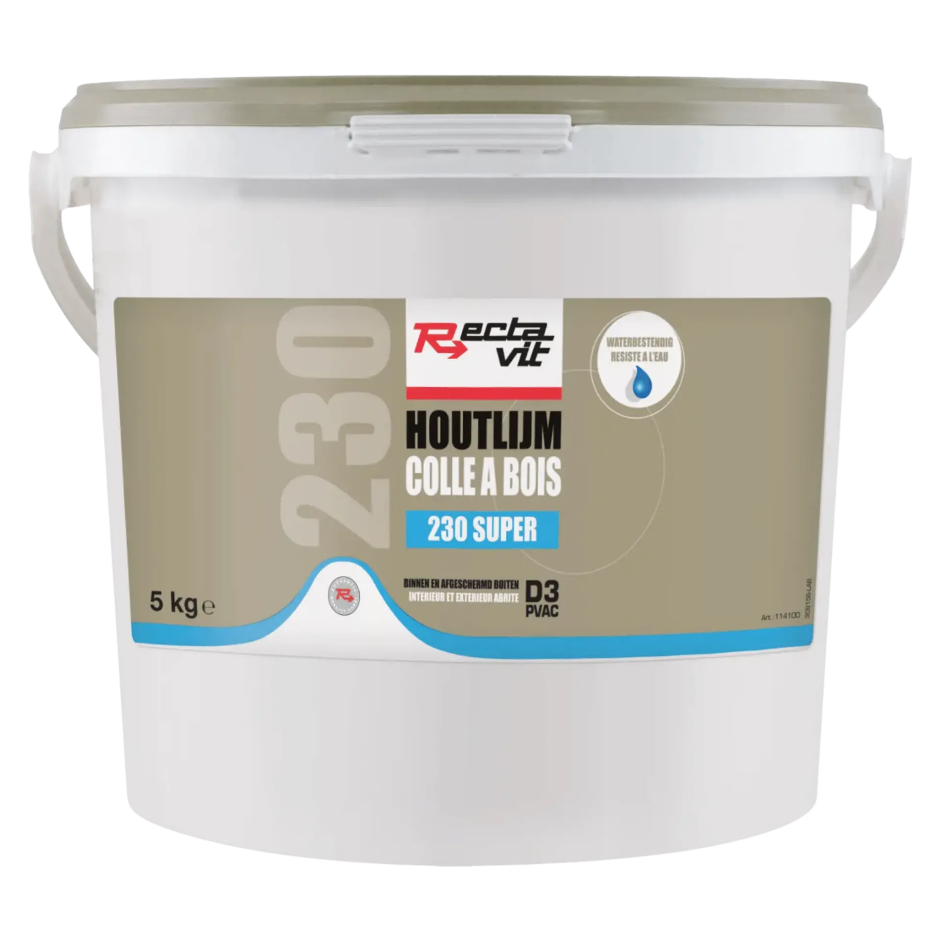 230 Colle à bois Super D3 résistante à l'humidité 5kg