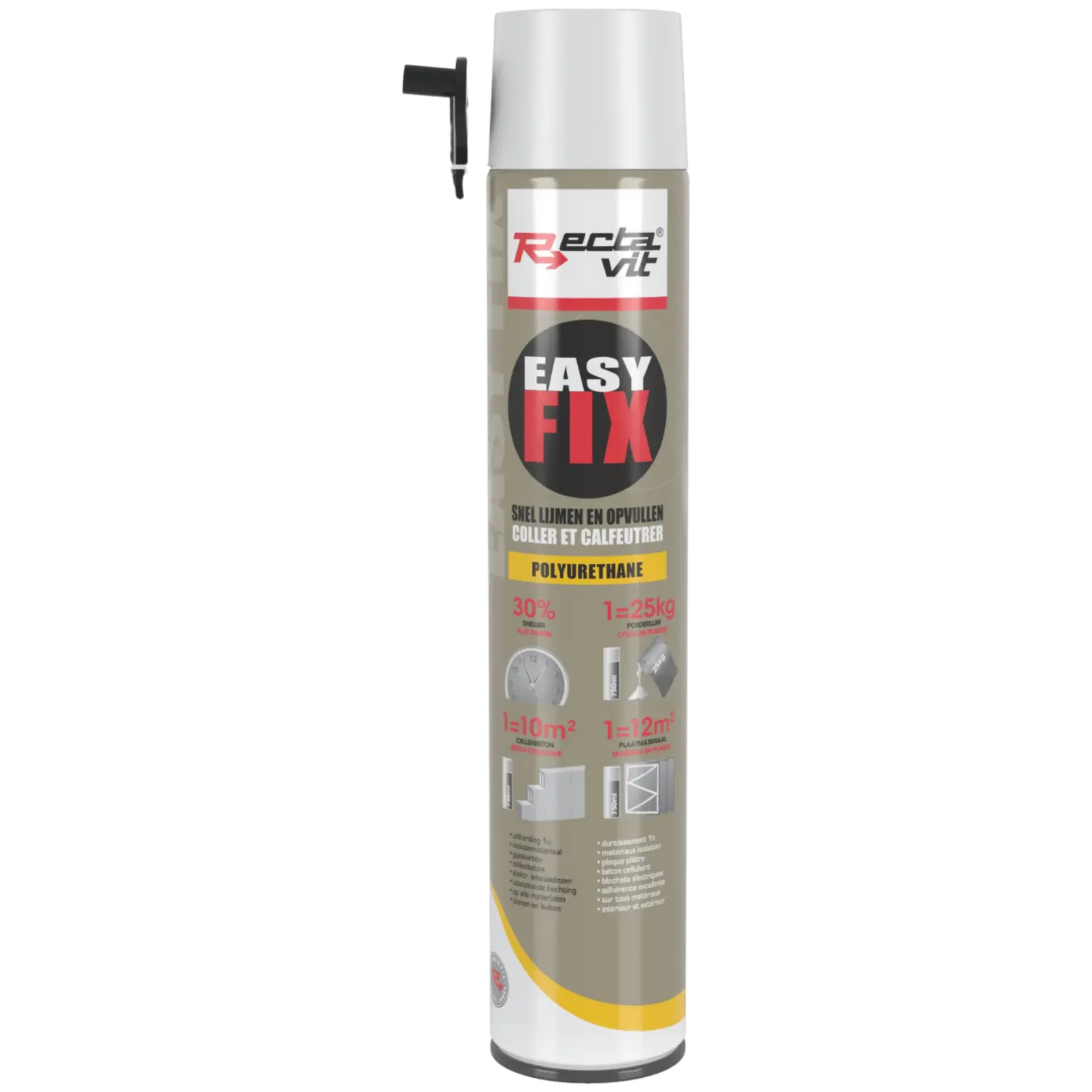 PU-Lijm Easy Fix Low Expansion - Nbs - Bus (750ml)